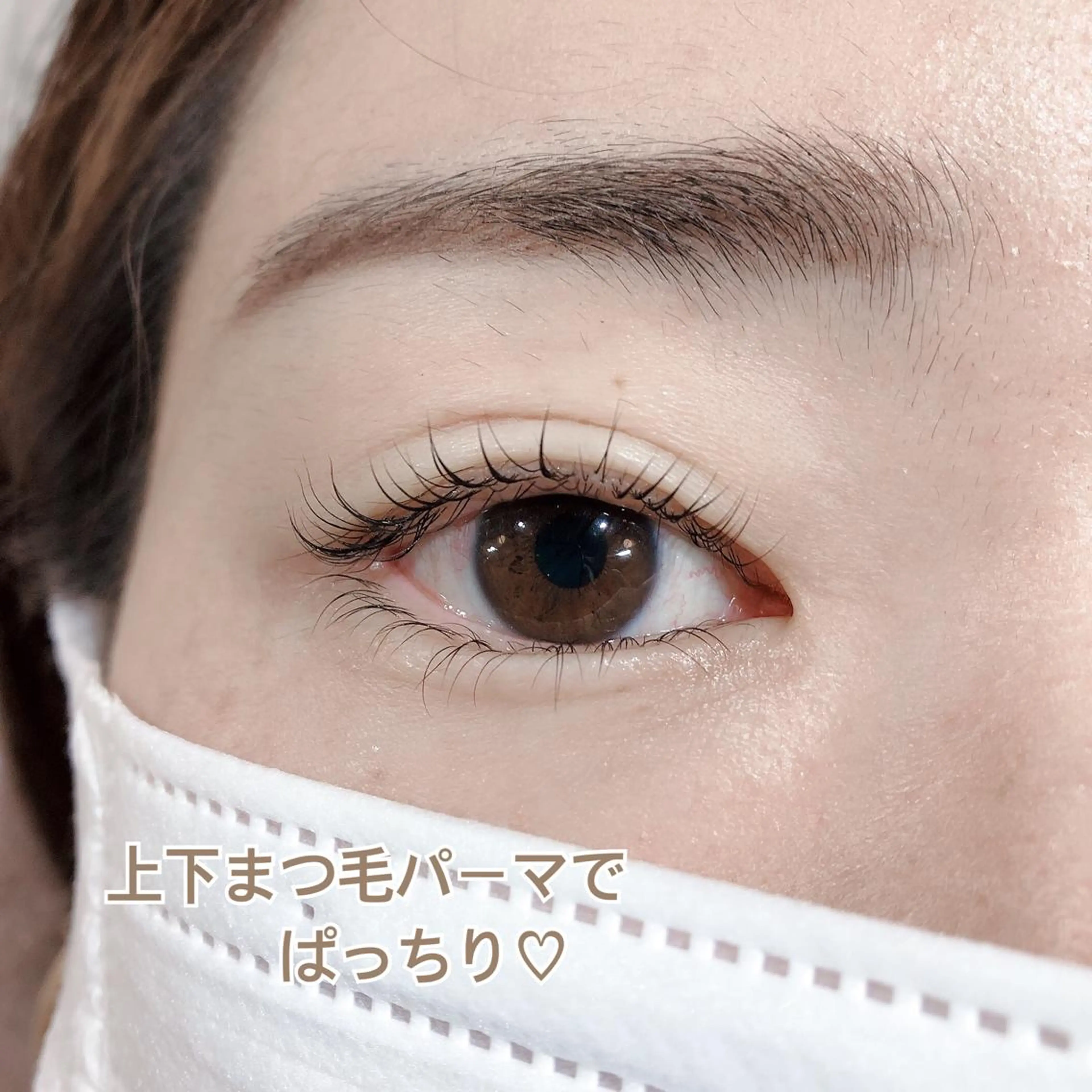マツエク・マツパ 下まつげエクステ 渋谷 志保の眉毛・アイブロウイメージ