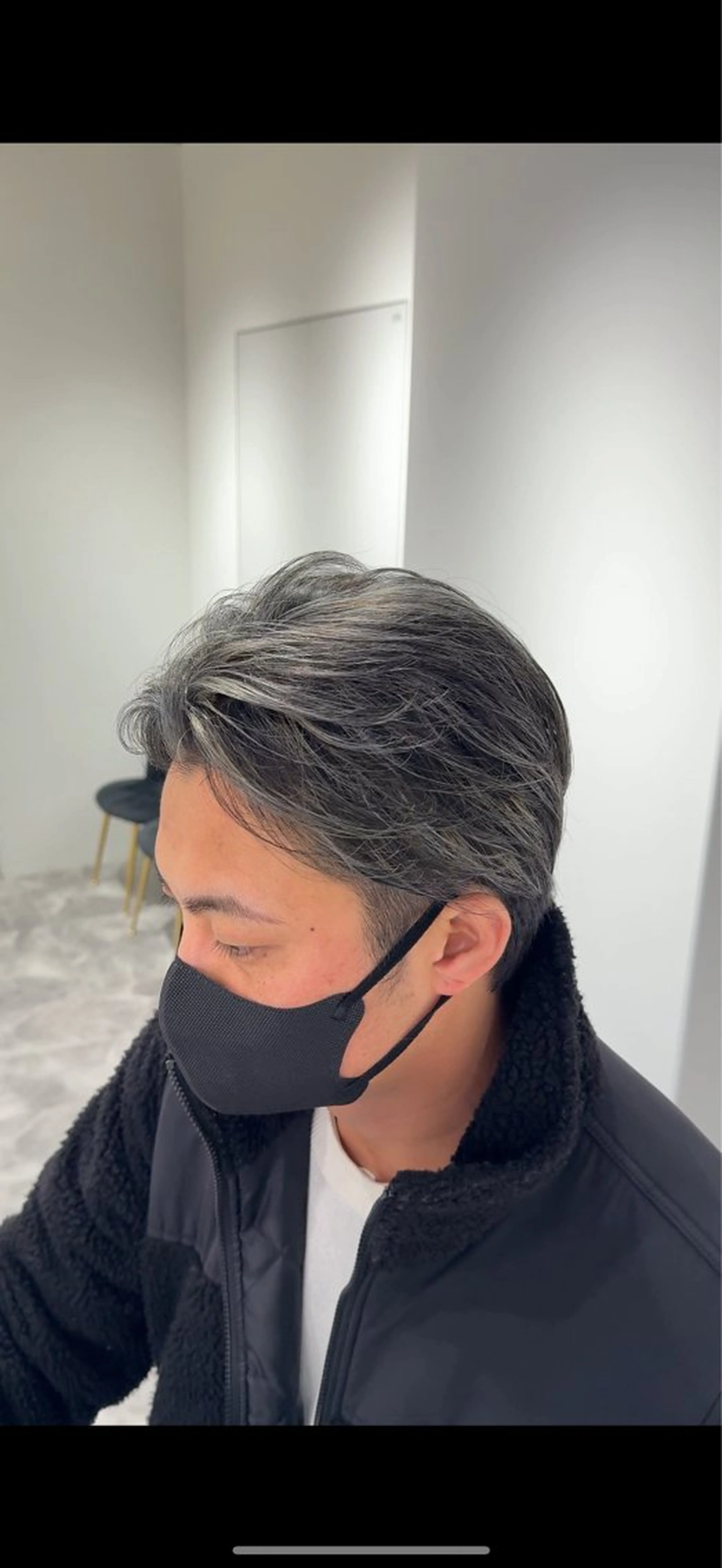 カラー メンズ カット ヘアカラー トリートメント メンズカット ‪‪/メッシュのヘアスタイル