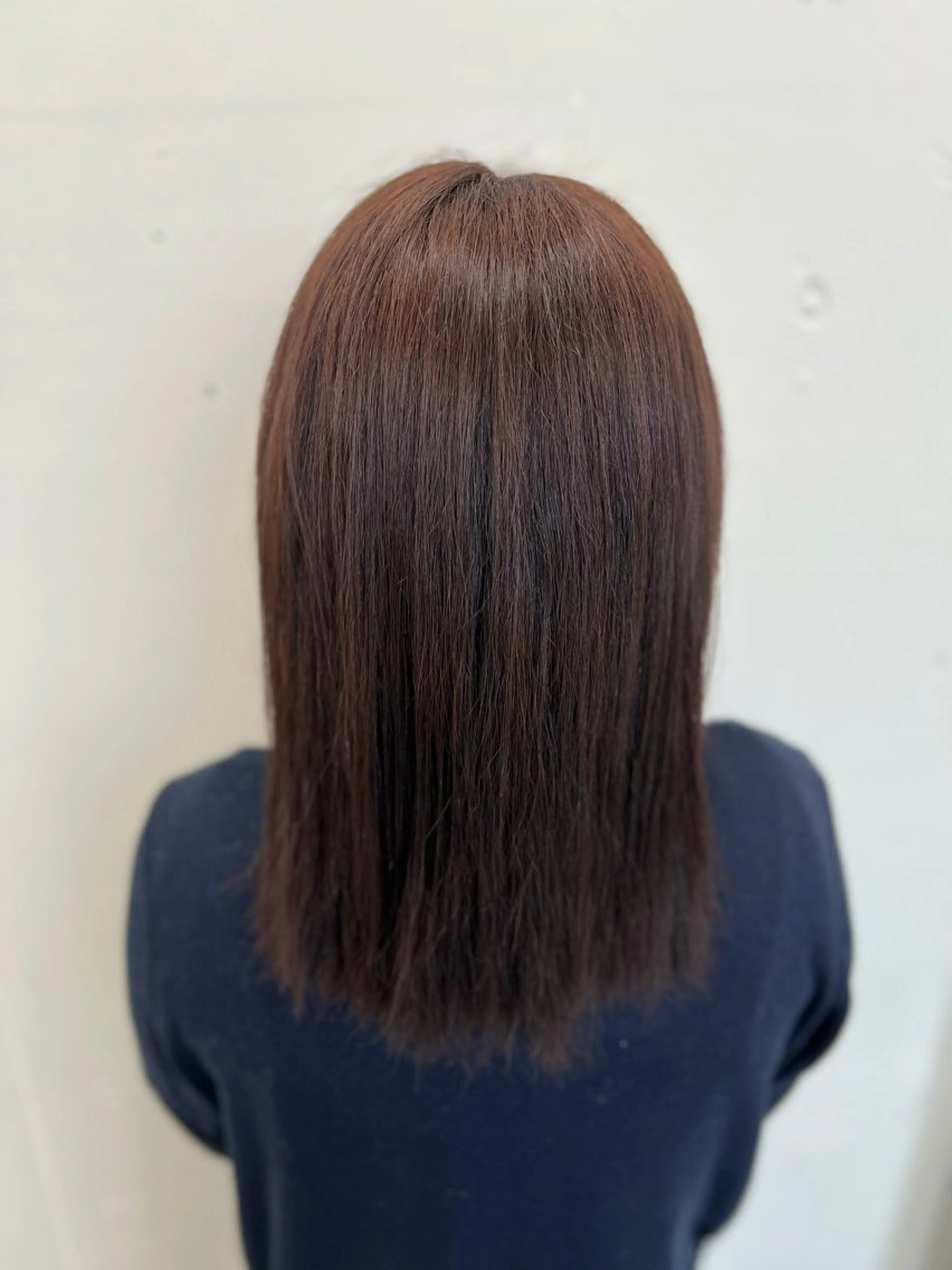 ミディアム カラー ブラウンカラー 透明感カラー ラベンダーカラー ラベンダーブラウン ヘアカラー トリートメント あすか JILLSTUDIOのヘアスタイル