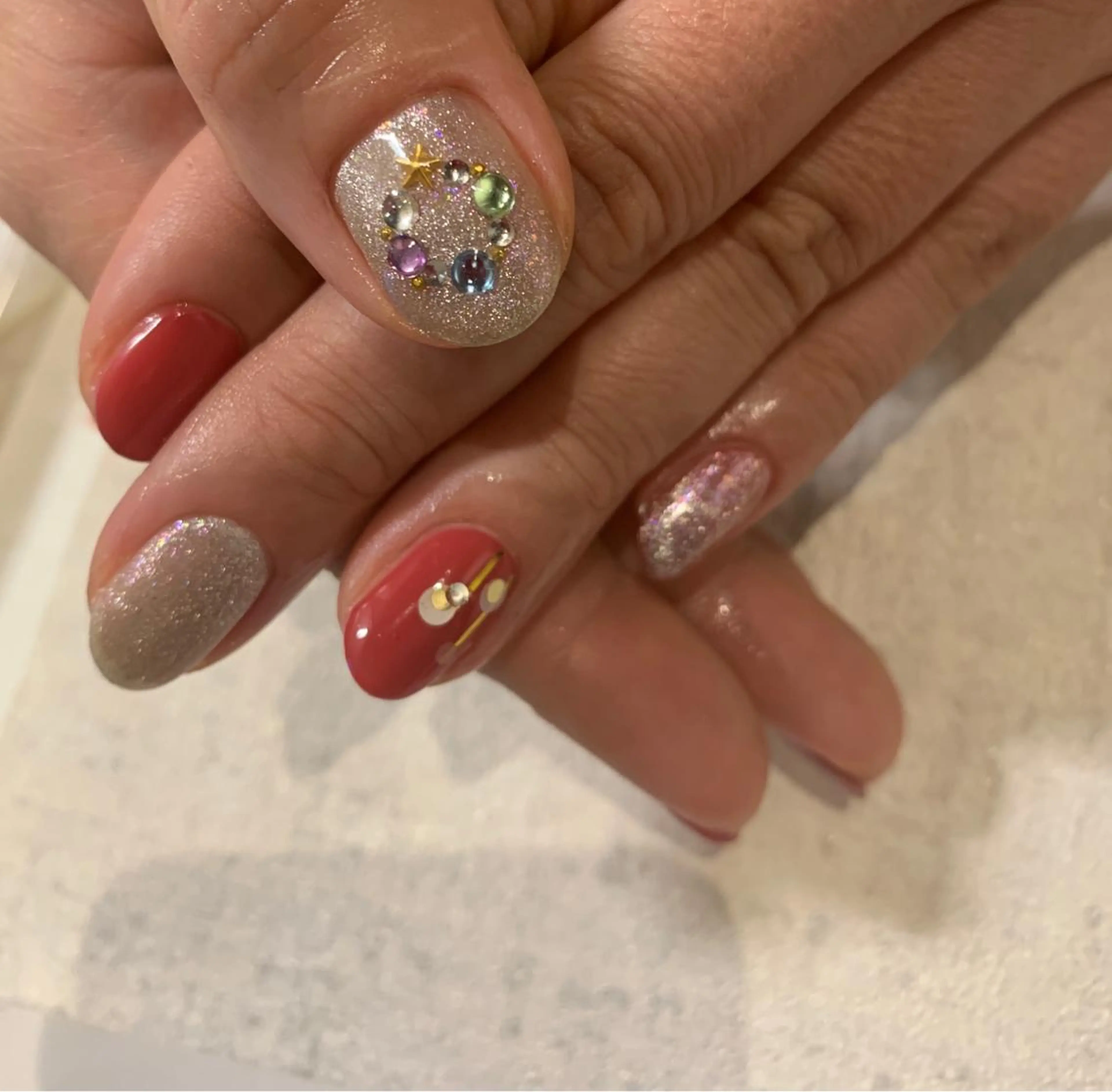 ネイル 冬ネイル クリスマス Kanal Kanaのエステ・リラクイメージ