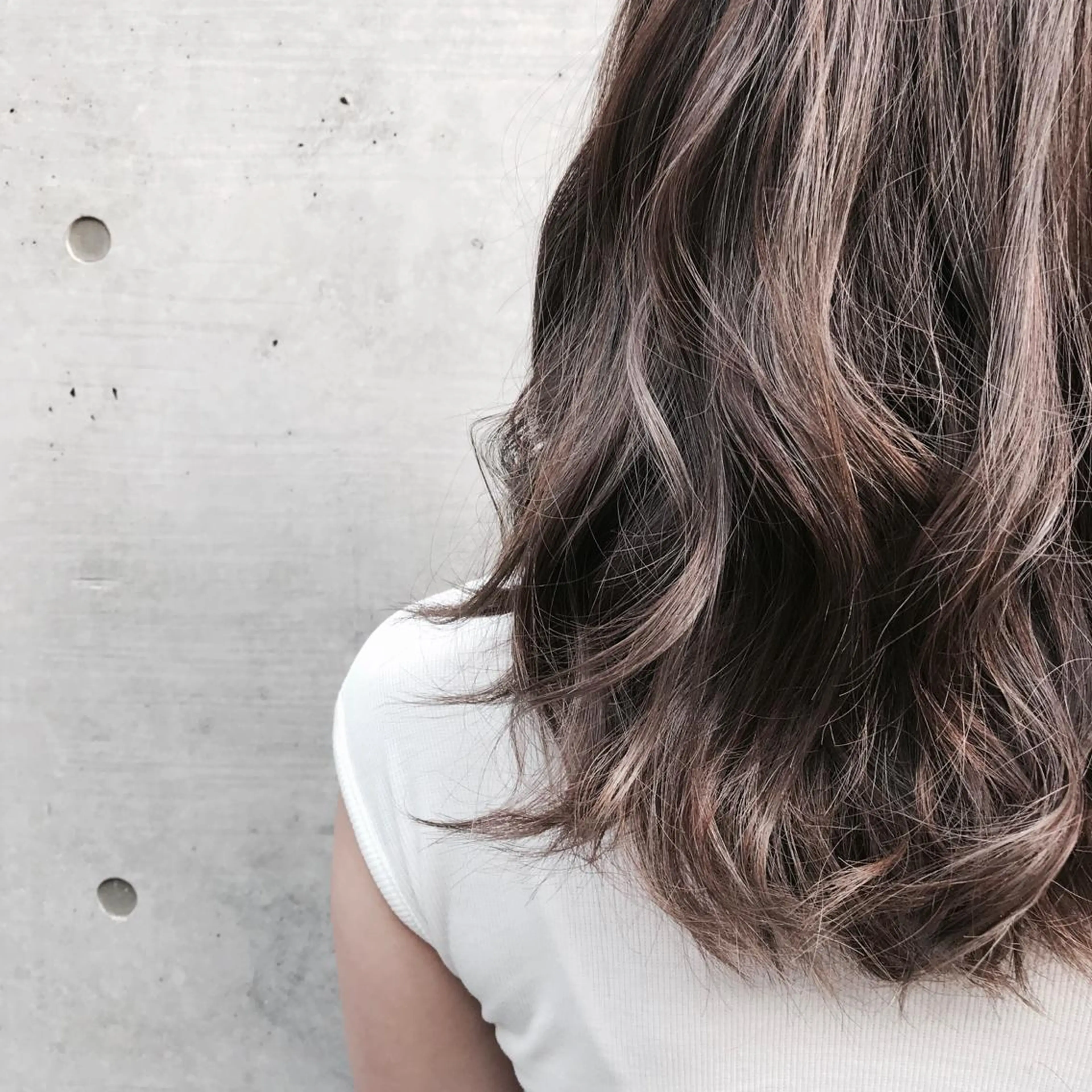 セミロング カラー グレージュ モカグレージュ cfr professional artist salon所属・佐野 智史のヘアスタイル