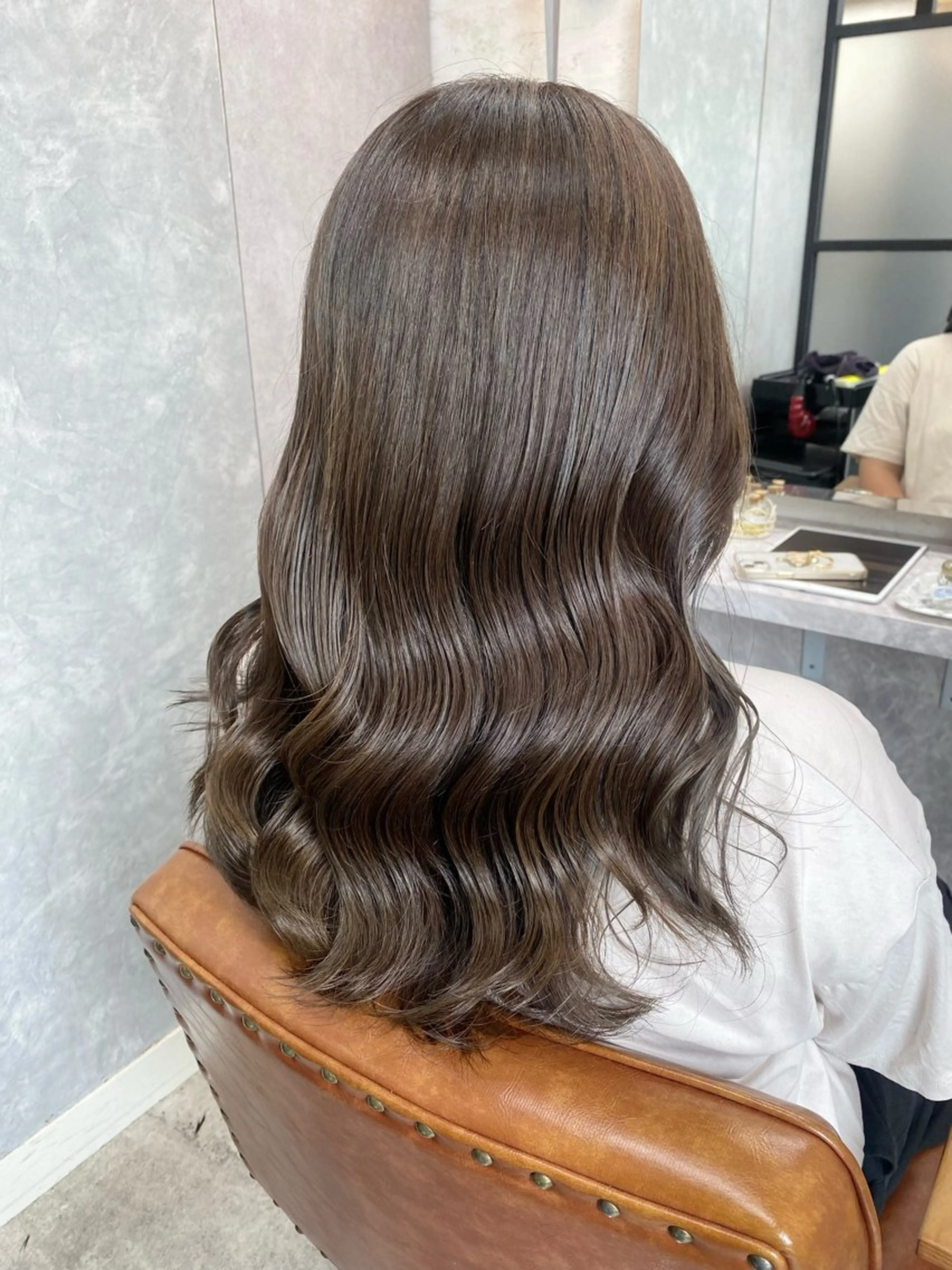 ミディアム カラー カット ヘアカラー トリートメント 🍓小野 紗由美🍓のヘアスタイル