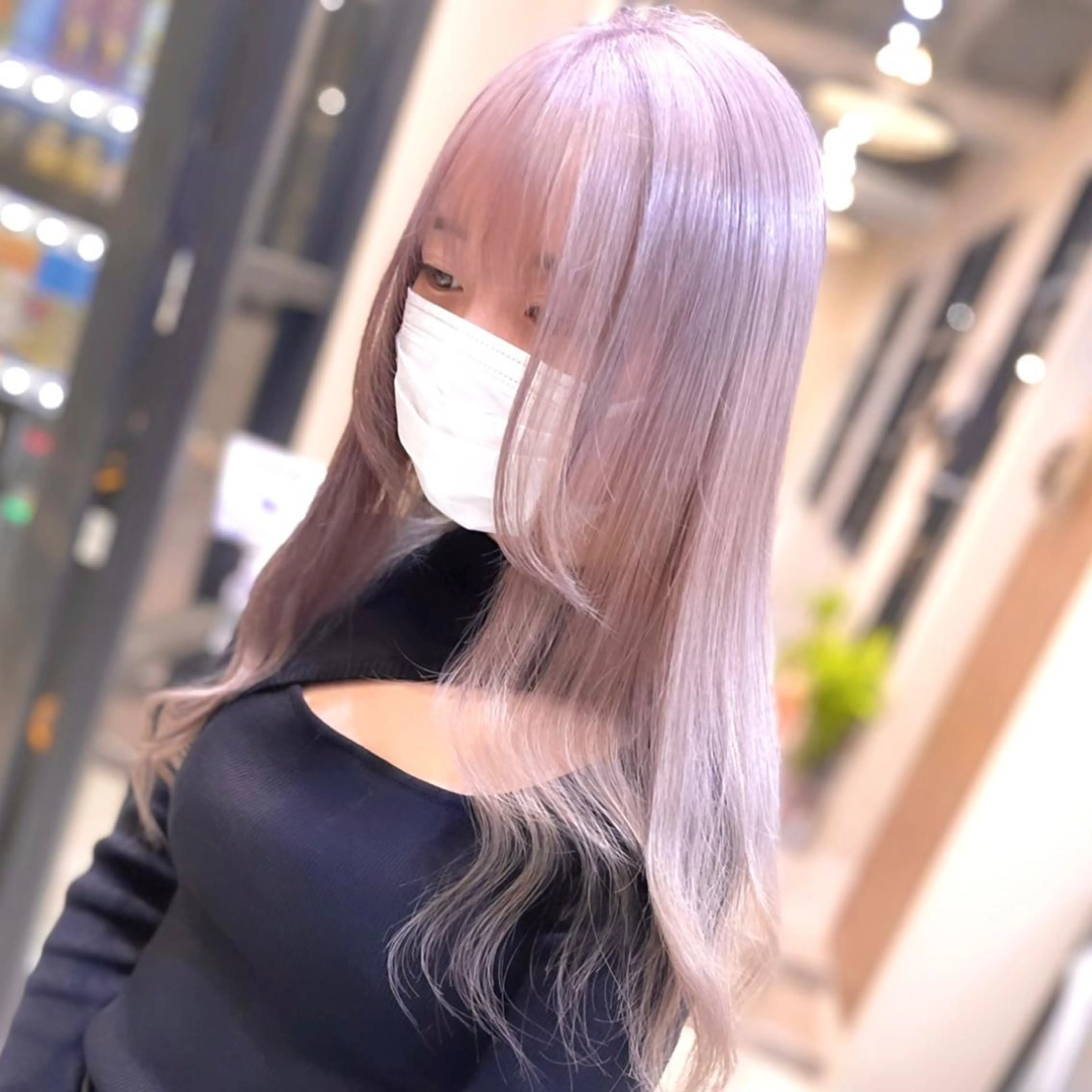 ロング カット ヘアカラー トリートメント N° jillva ♦️川端裕司♦️のヘアスタイル