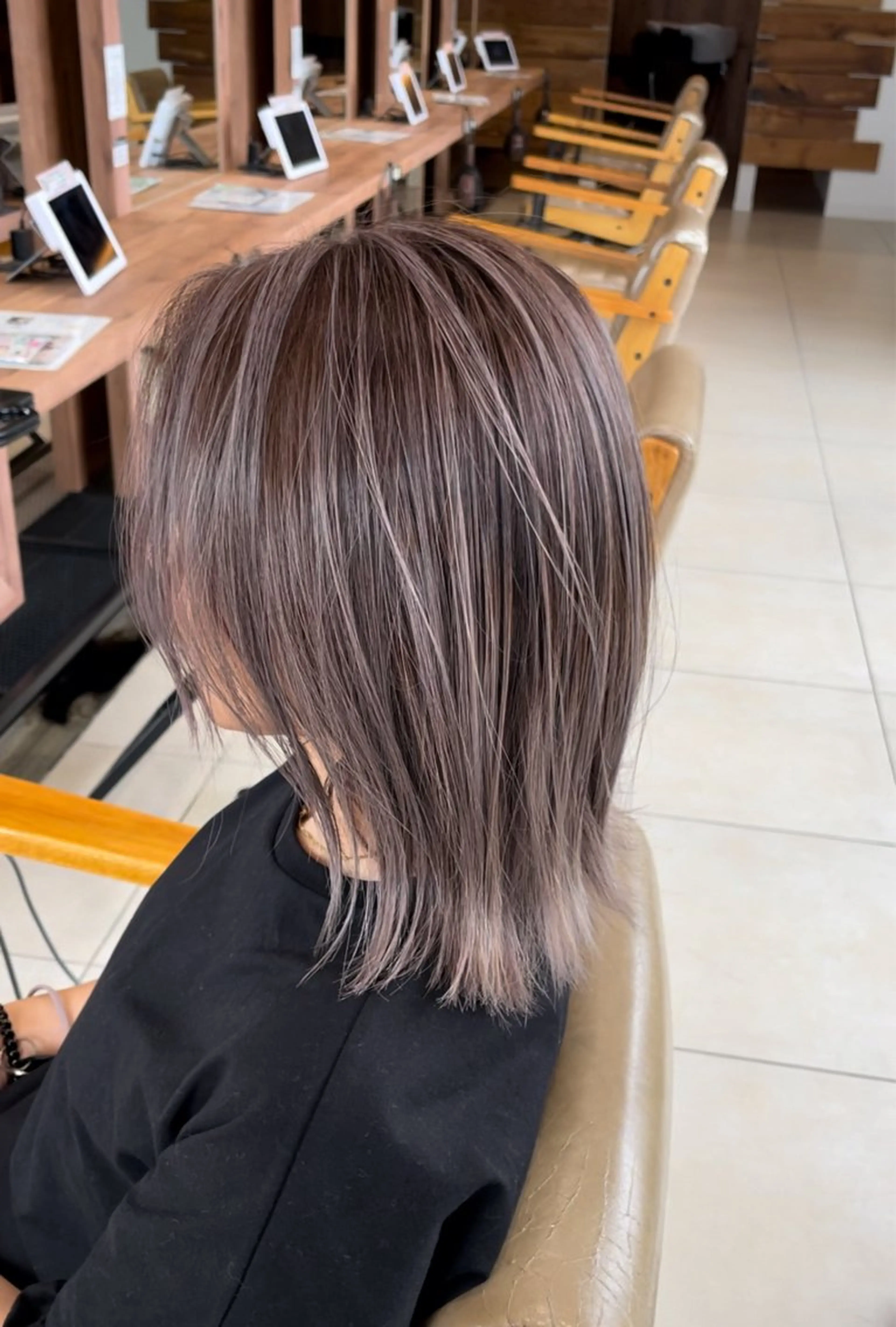 セミロング カラー ヘアアレンジ バレイヤージュ ブリーチ 学生 レイヤーカット ヘアカラー トリートメント 🇺🇸海外ヘア 🇰🇷MASANOのヘアスタイル