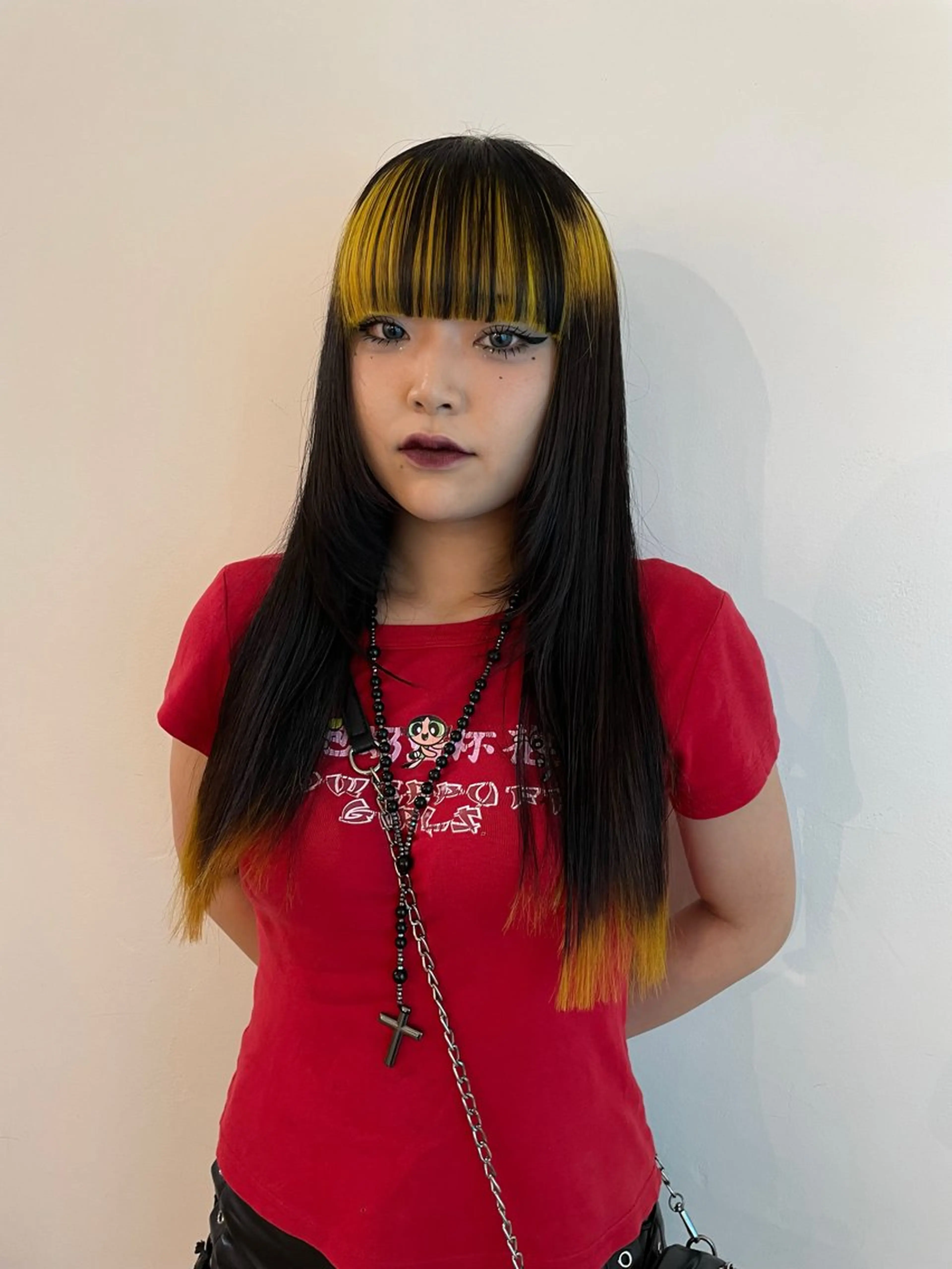 カラー デザインカラー ヘアカラー hair&nail ☯️アイリ☯️のネイルデザイン