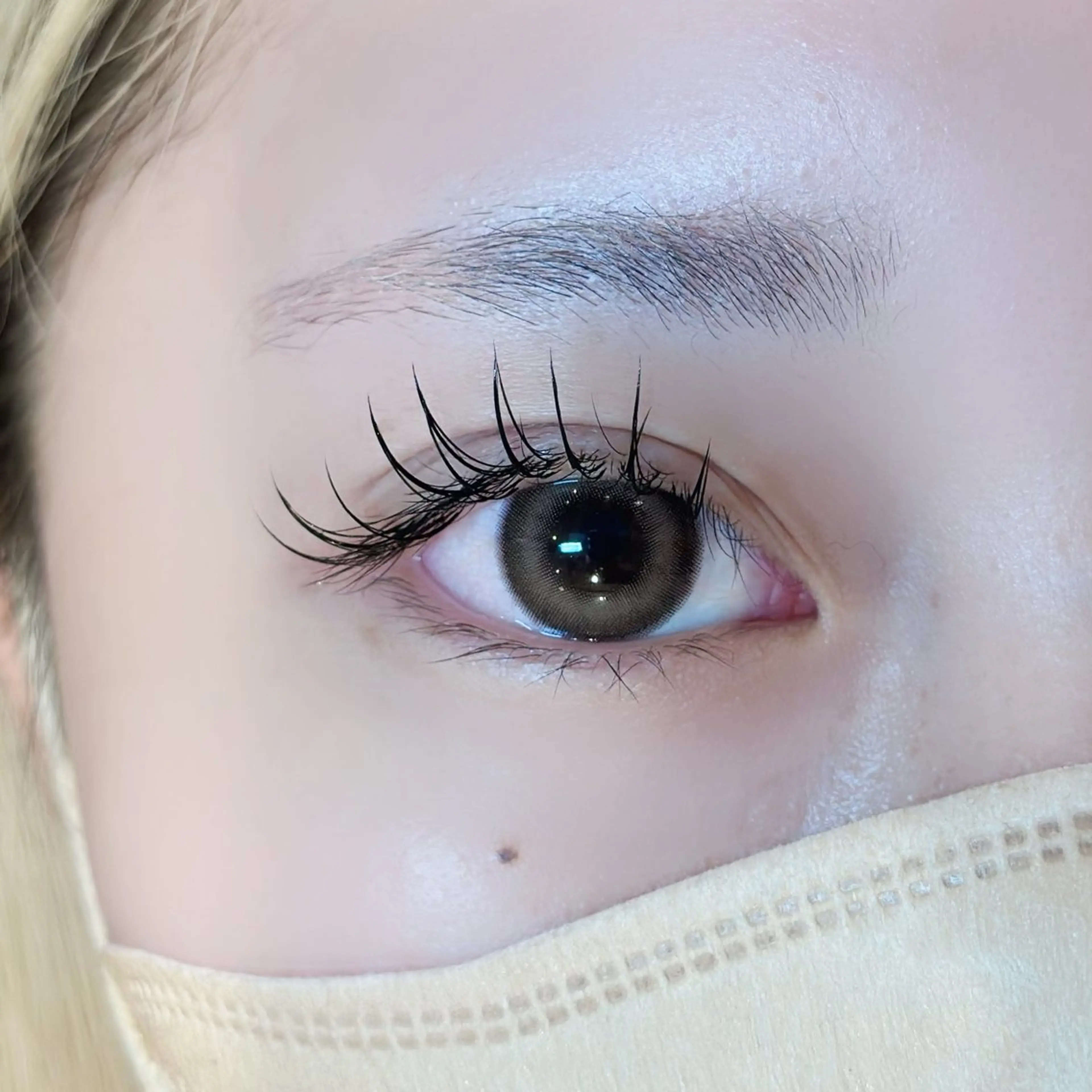 マツエク・マツパ フラットラッシュ ナチュラル 渋谷💖アイリスト 🎀キラのマツエク・マツパデザイン