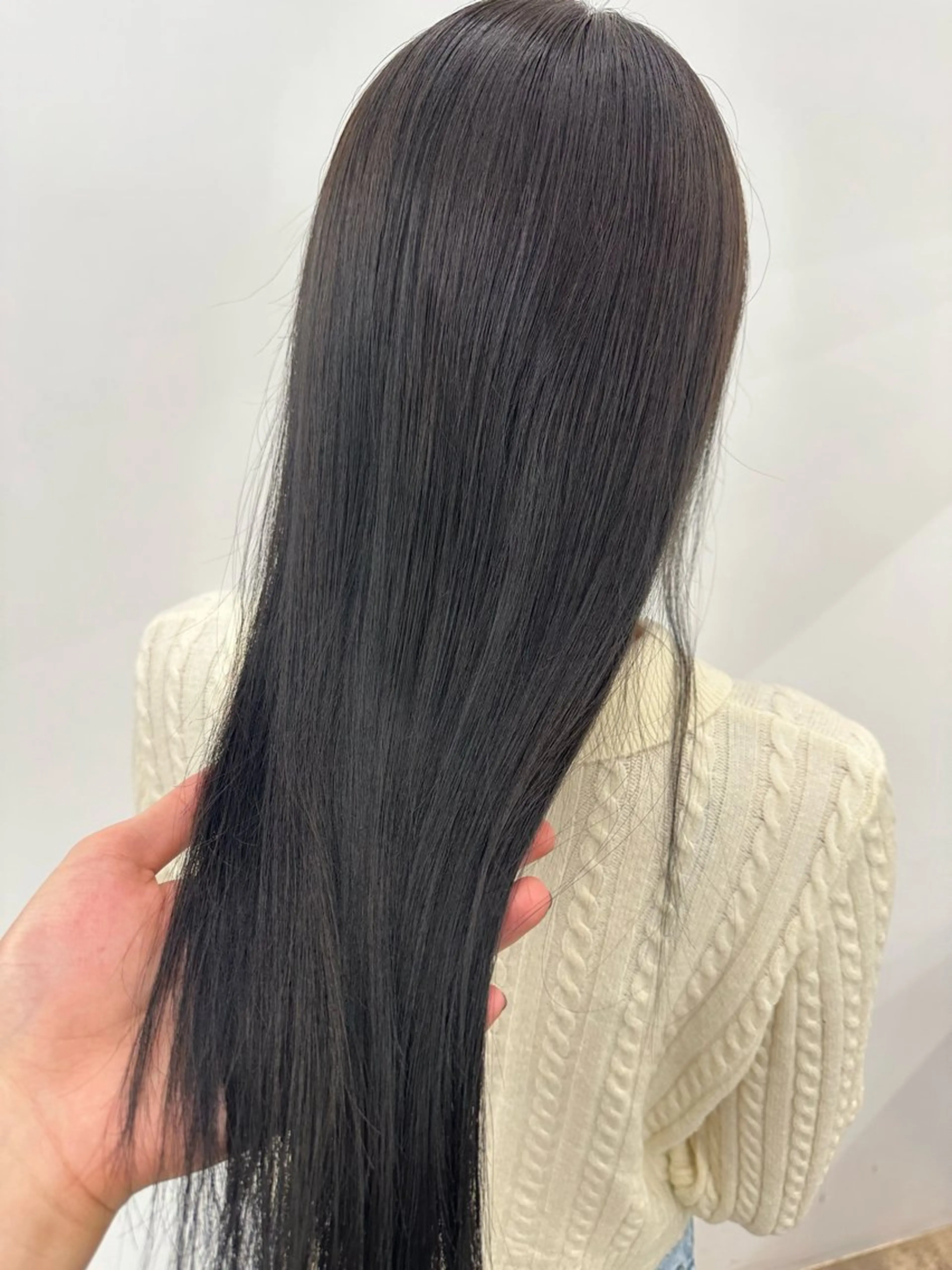 ロング ヘアカラー トリートメント 髪質改善/艶髪特化 /透明感✨️こうめいのヘアスタイル