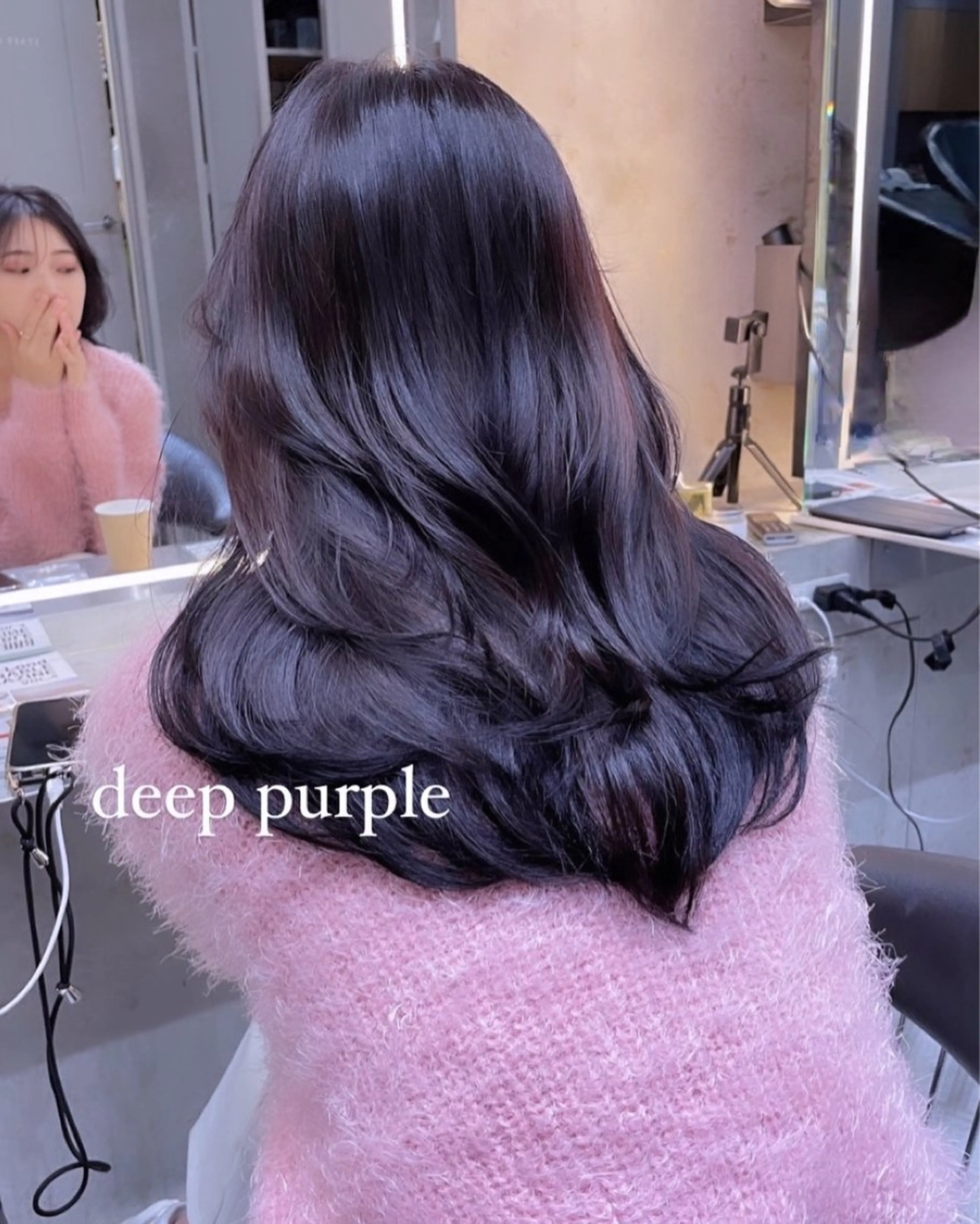 ミディアム カラー カット ヘアカラー トリートメント レイヤー/ブリーチ ♥️【木坂 桃歌】のヘアスタイル
