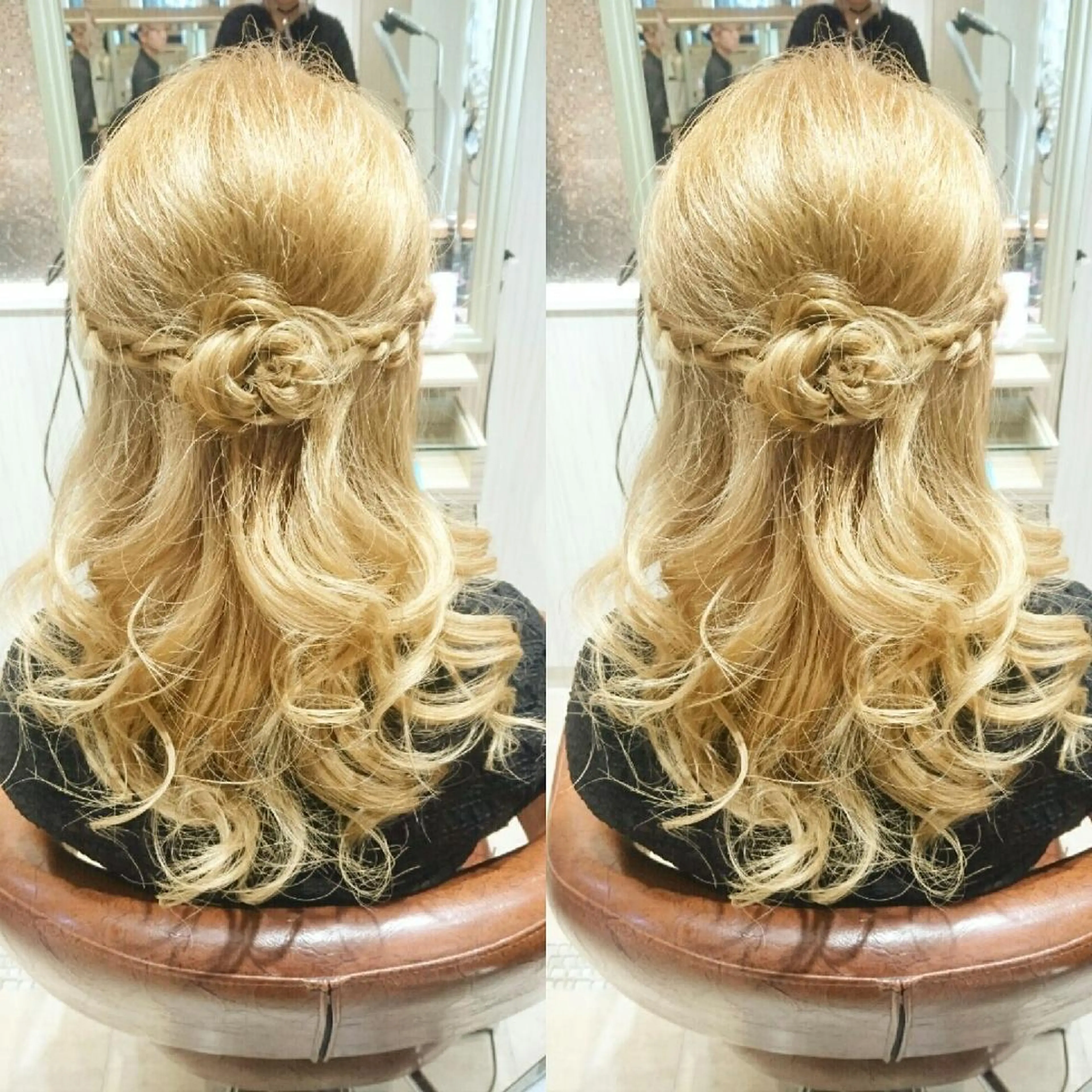 ヘアアレンジ カラー 嶋田 ゆきのヘアスタイル