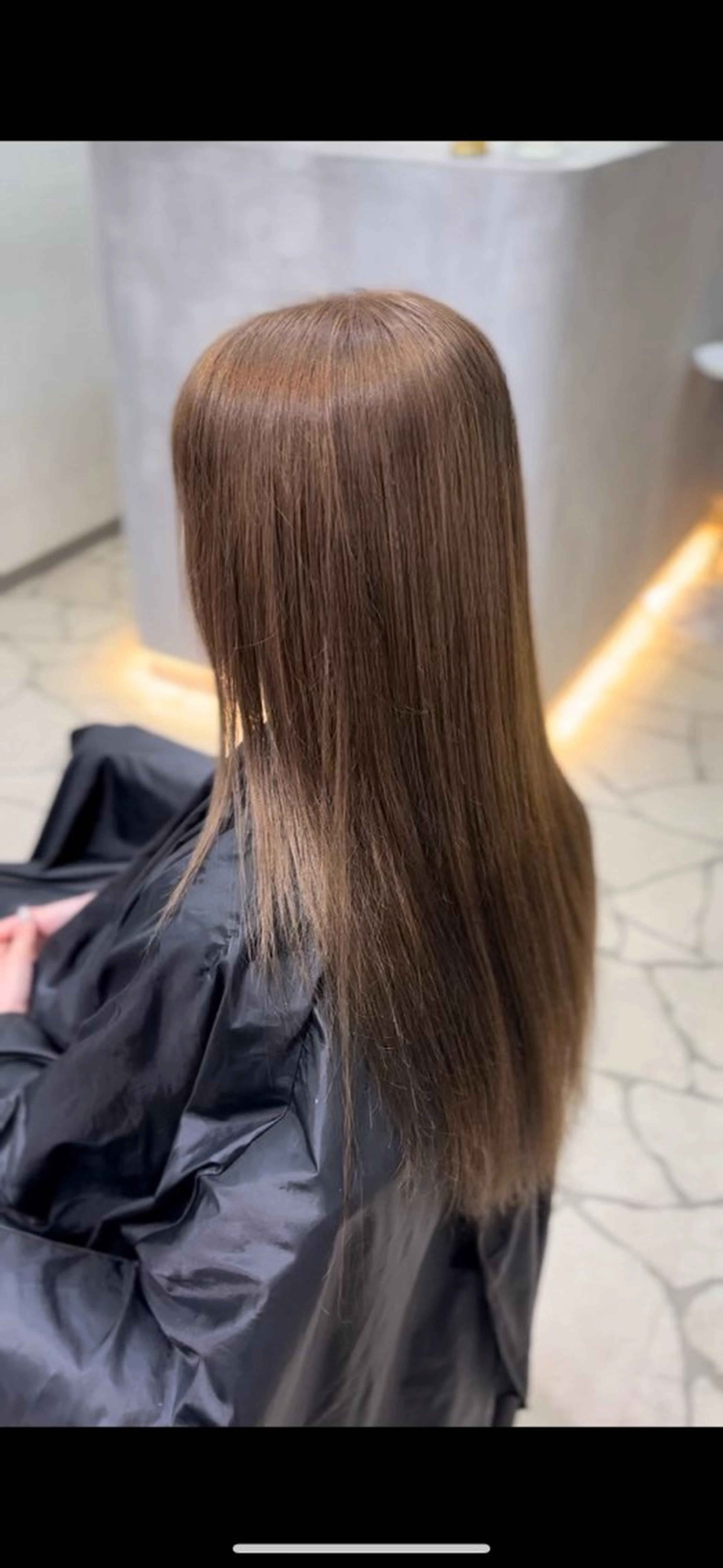 ロング ヘアカラー lapis マリナのヘアスタイル
