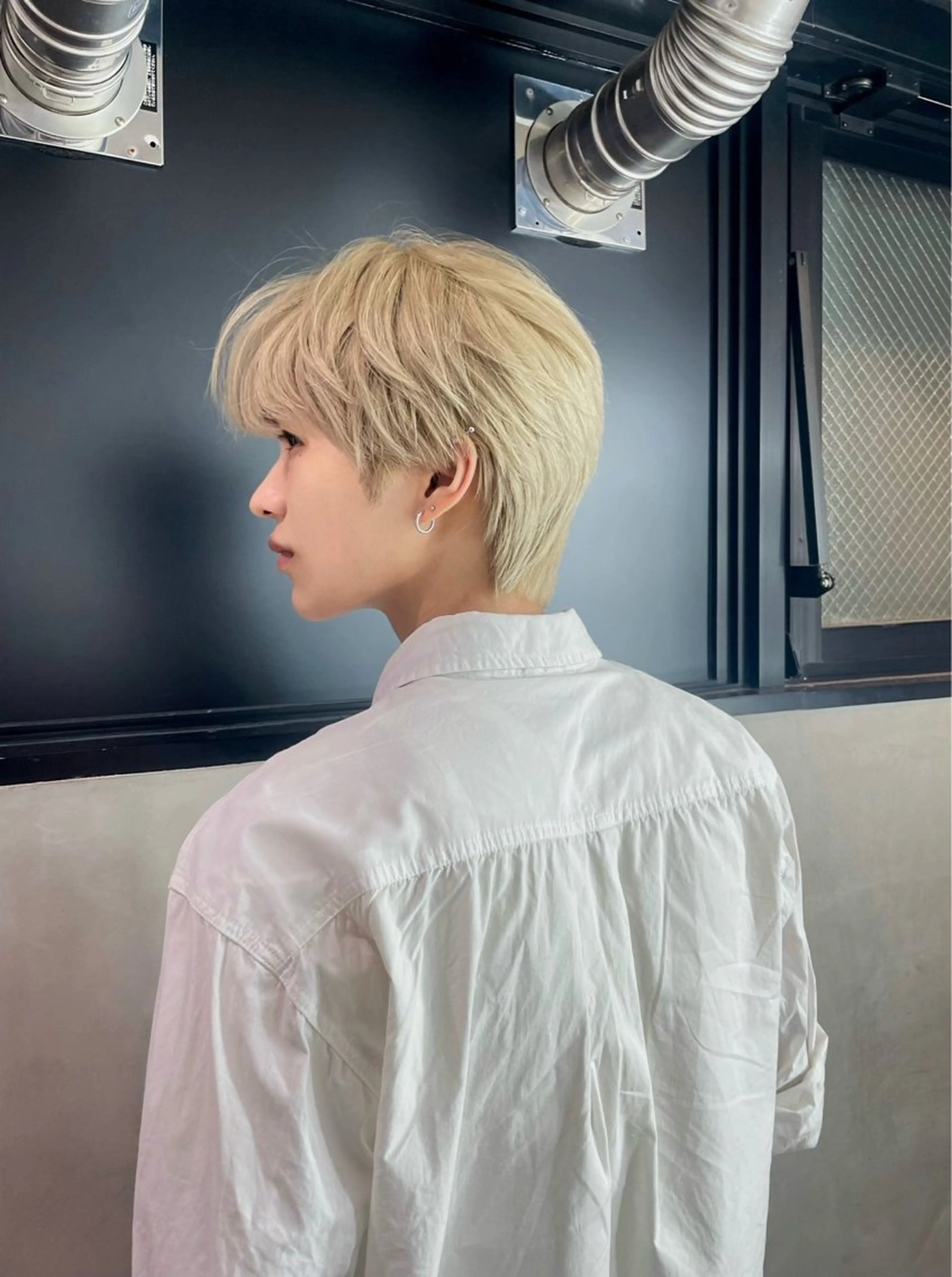 メンズ メンズ韓国風 ALBUM新宿所属・リクト /レイヤーカットのヘアスタイル