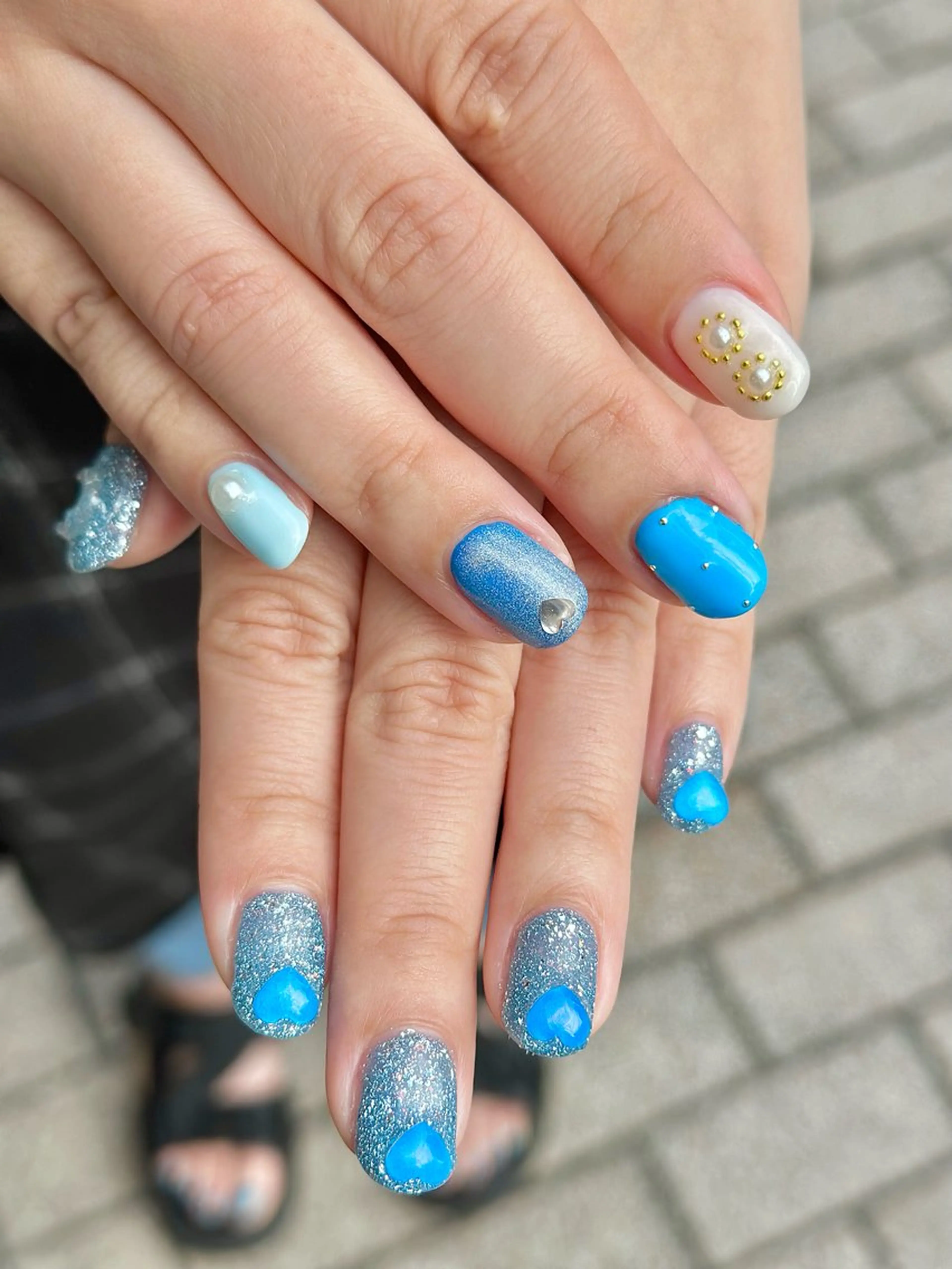 ネイル 持ち込み ハンドネイル m_nail所属・O Mayaのネイルデザイン
