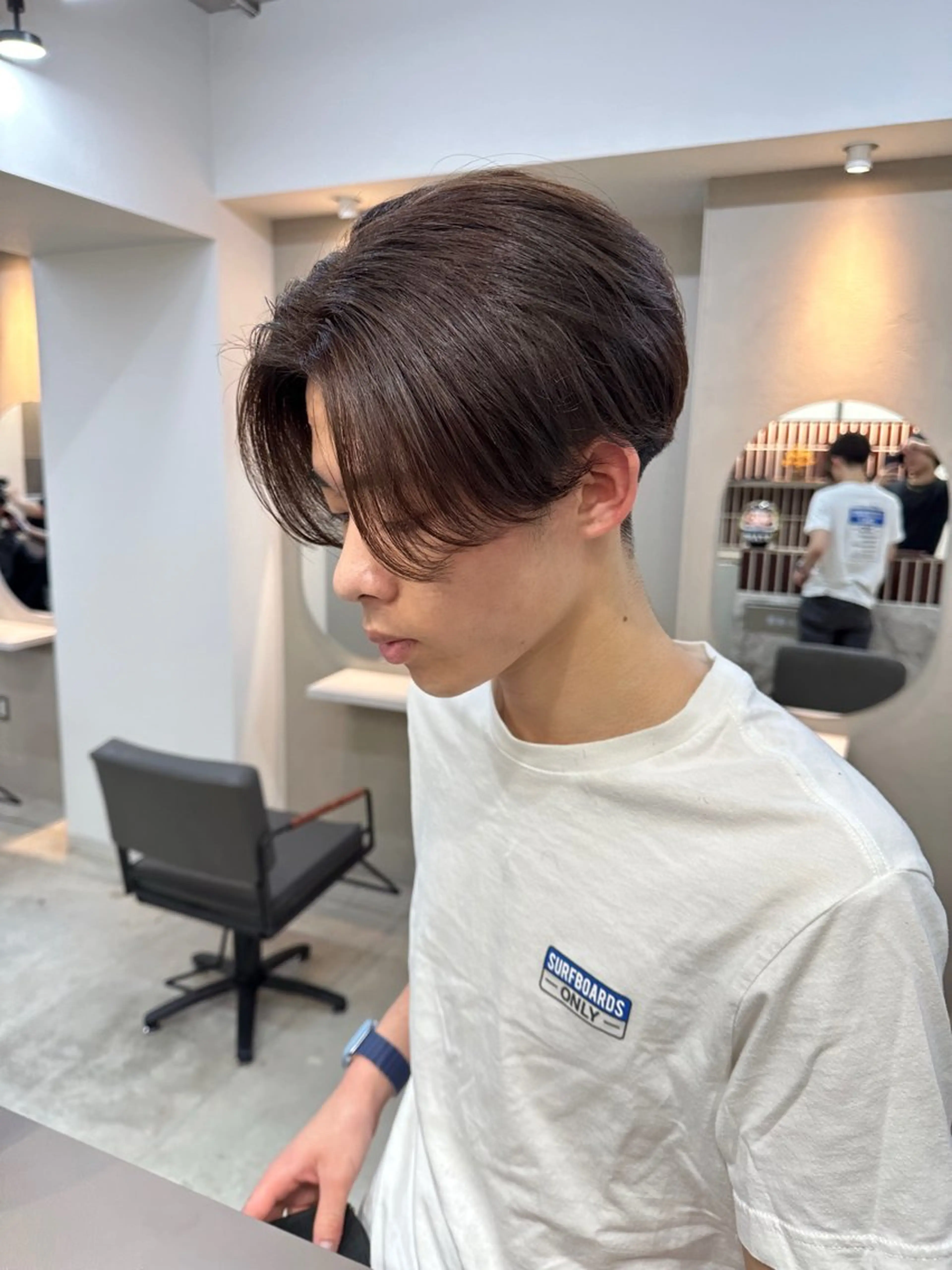 ショート カラー メンズ カット ヘアカラー 木下 健心のヘアスタイル