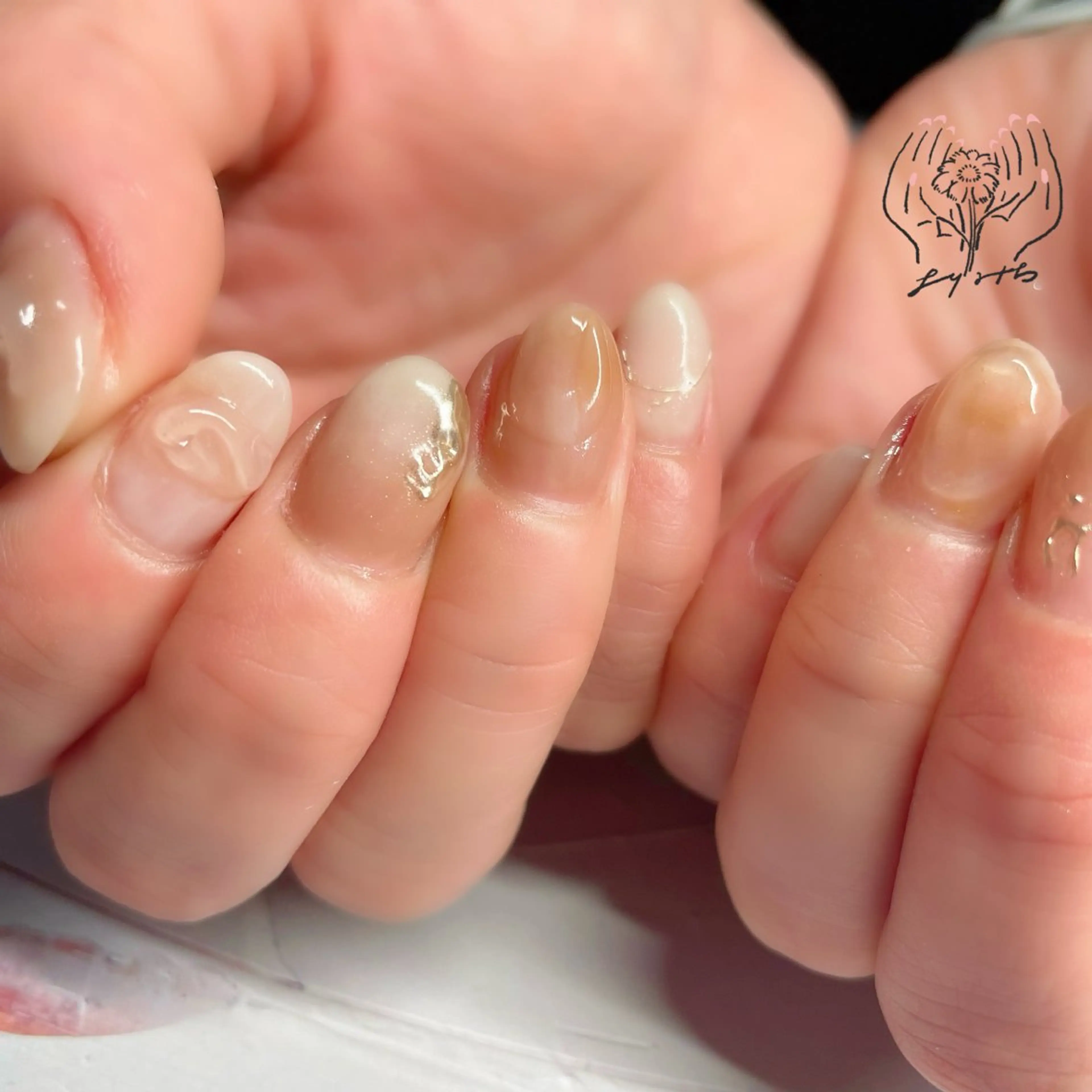 ネイル ハンドネイル よりみち ネイルのネイルデザイン