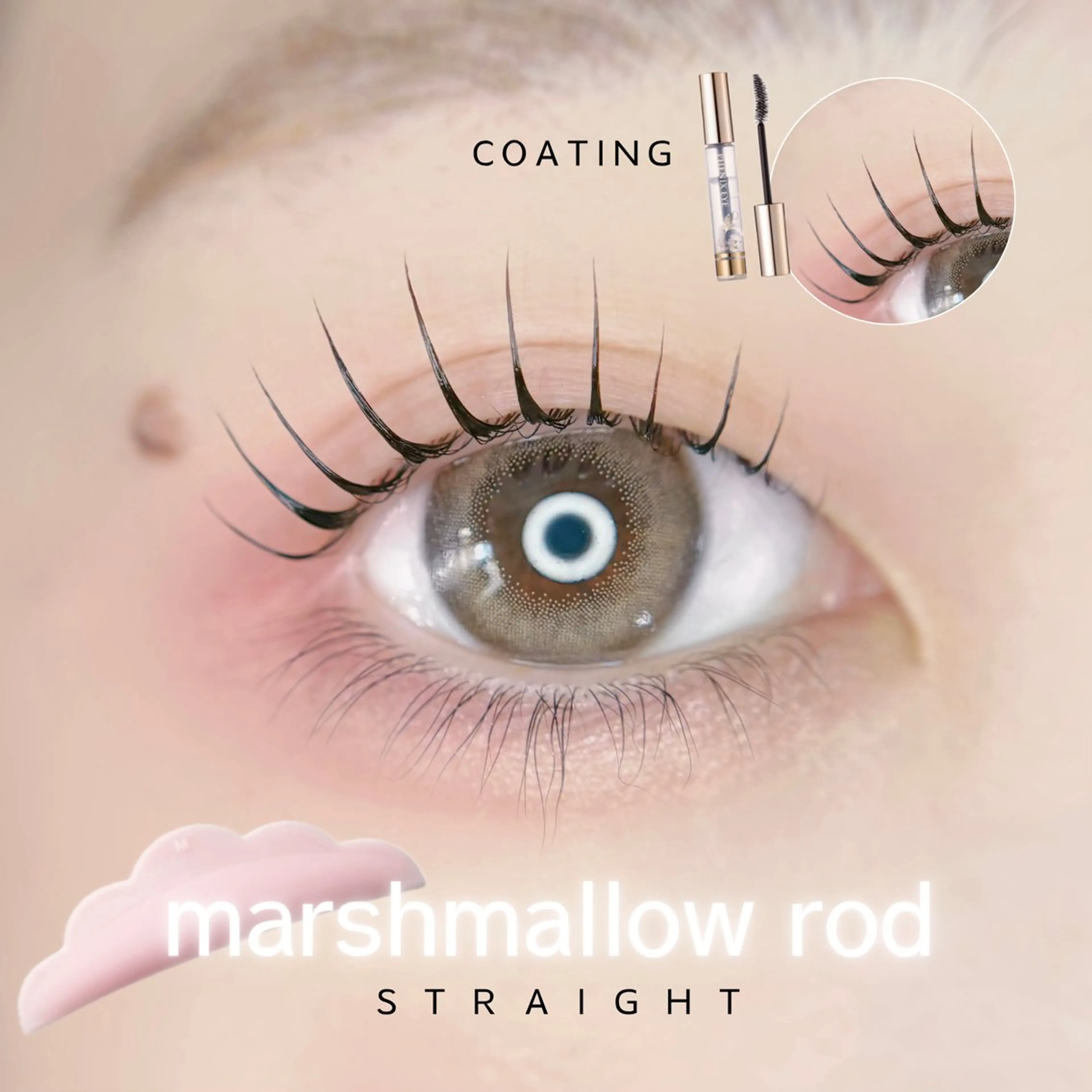 マツエク・マツパ マツパ 束感まつげ🐰アカリ /目元分析×似合わせのマツエク・マツパデザイン