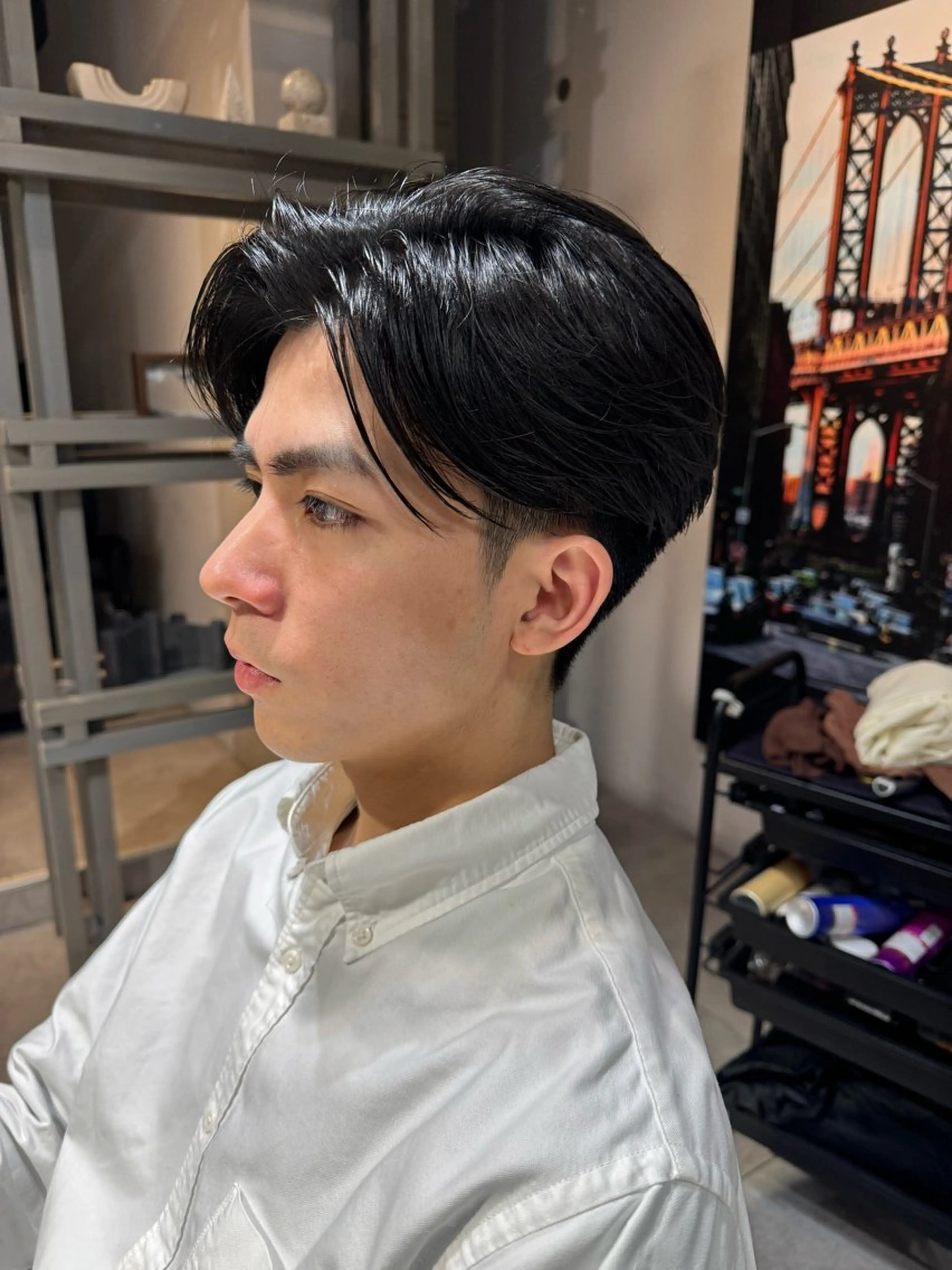 ミディアム メンズ カット ヘッドスパ Dxxxx III所属・オシャレ女性目線の 大人メンズ❁⃘*.ﾟのヘアスタイル