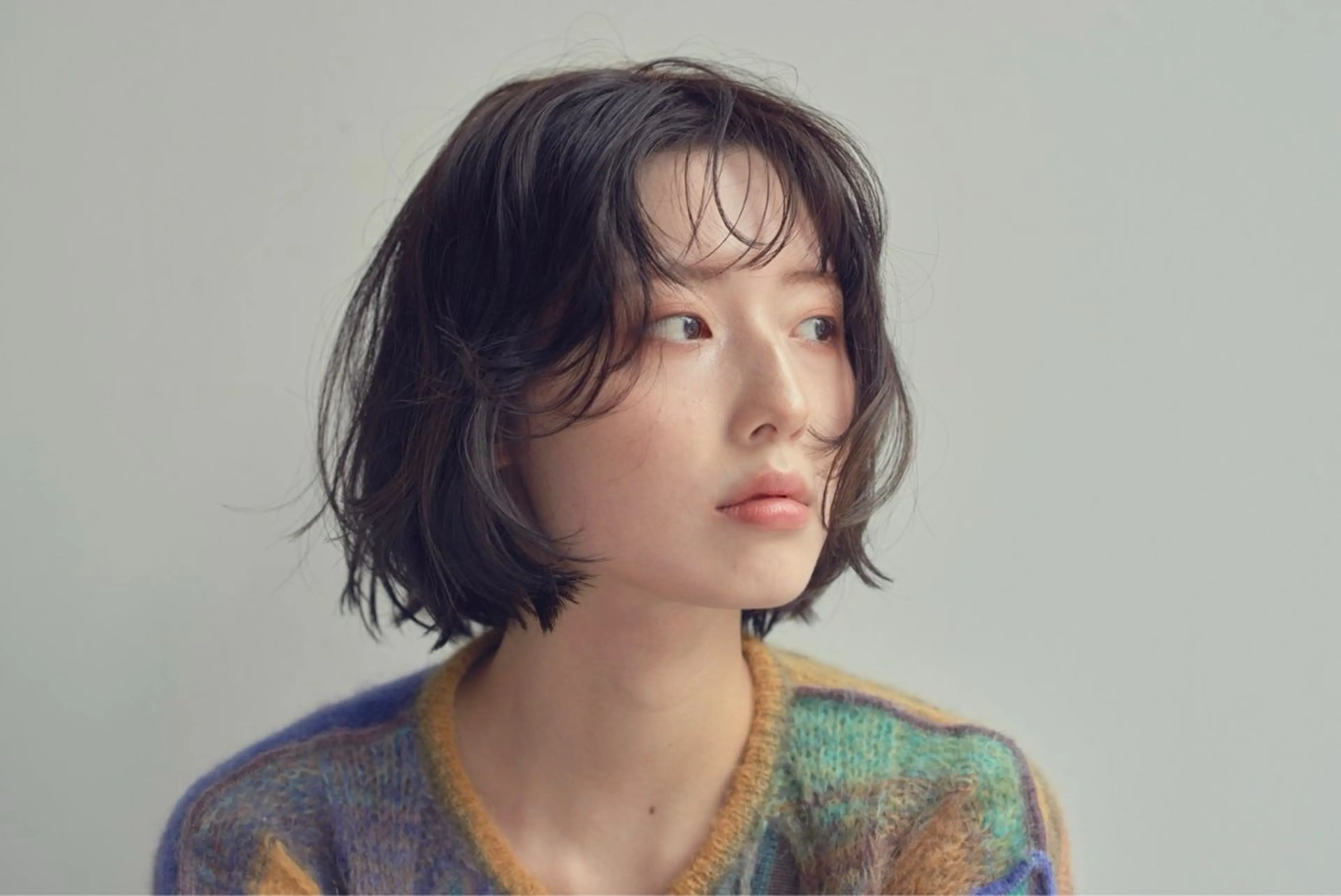 ショート ボブ カット ヘアカラー トリートメント 野田 カレンのヘアスタイル