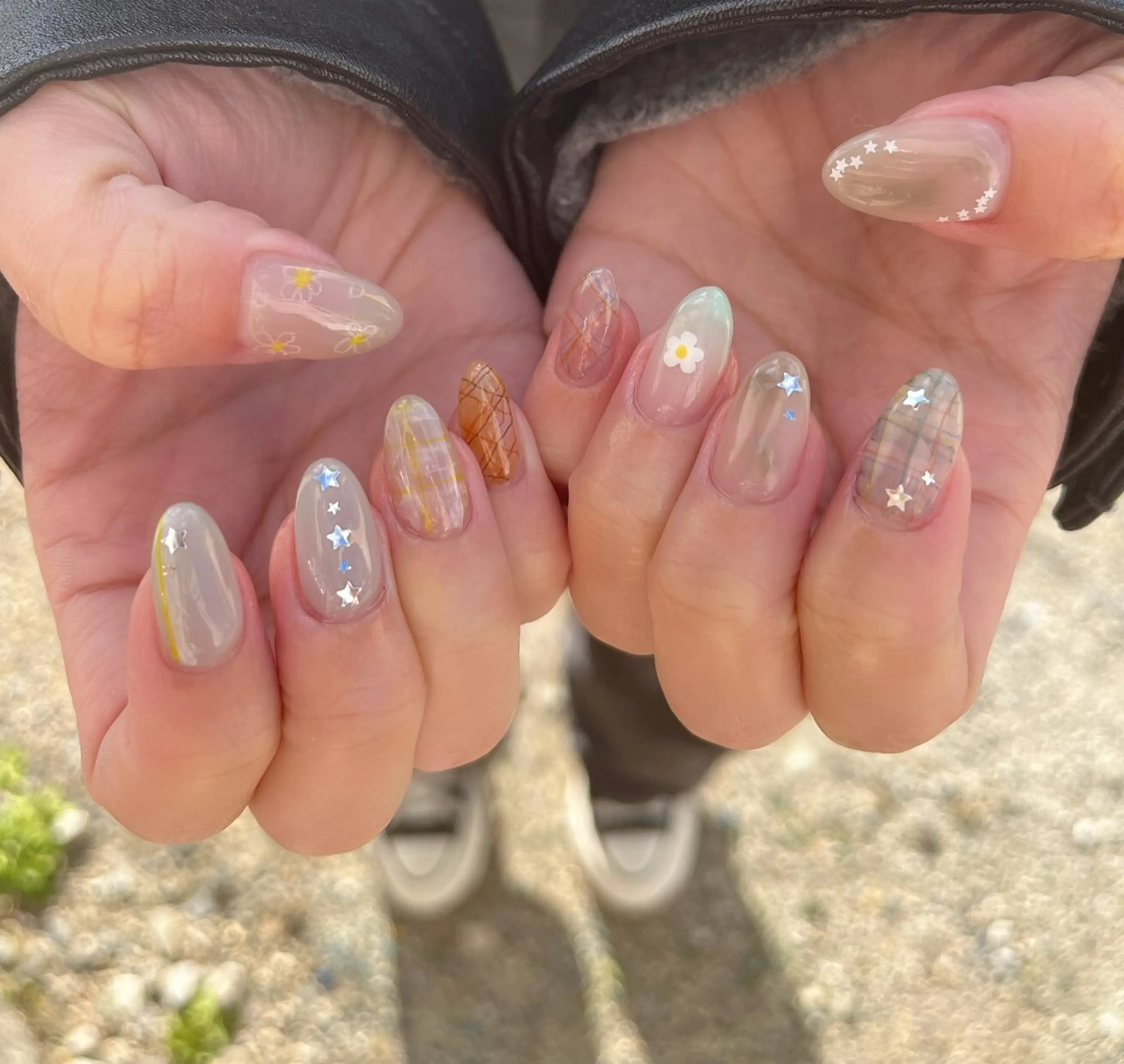 ネイル ハンドネイル Lofi nails ゆきこのネイルデザイン