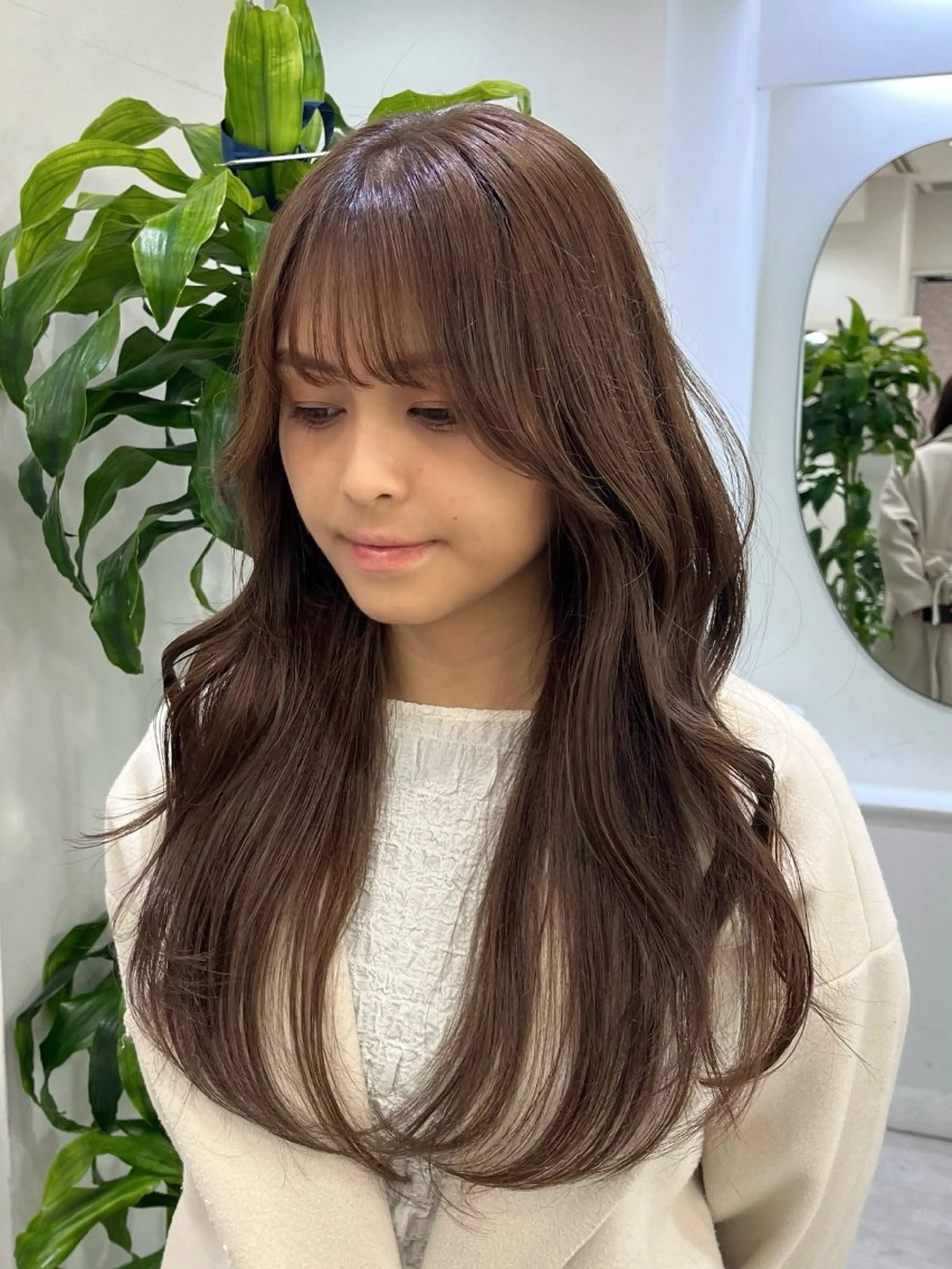 セミロング カラー パーマ ヘアアレンジ メンズ レイヤーカット 韓国ヘア×顔まわり 🇰🇷和知拓郎のヘアスタイル