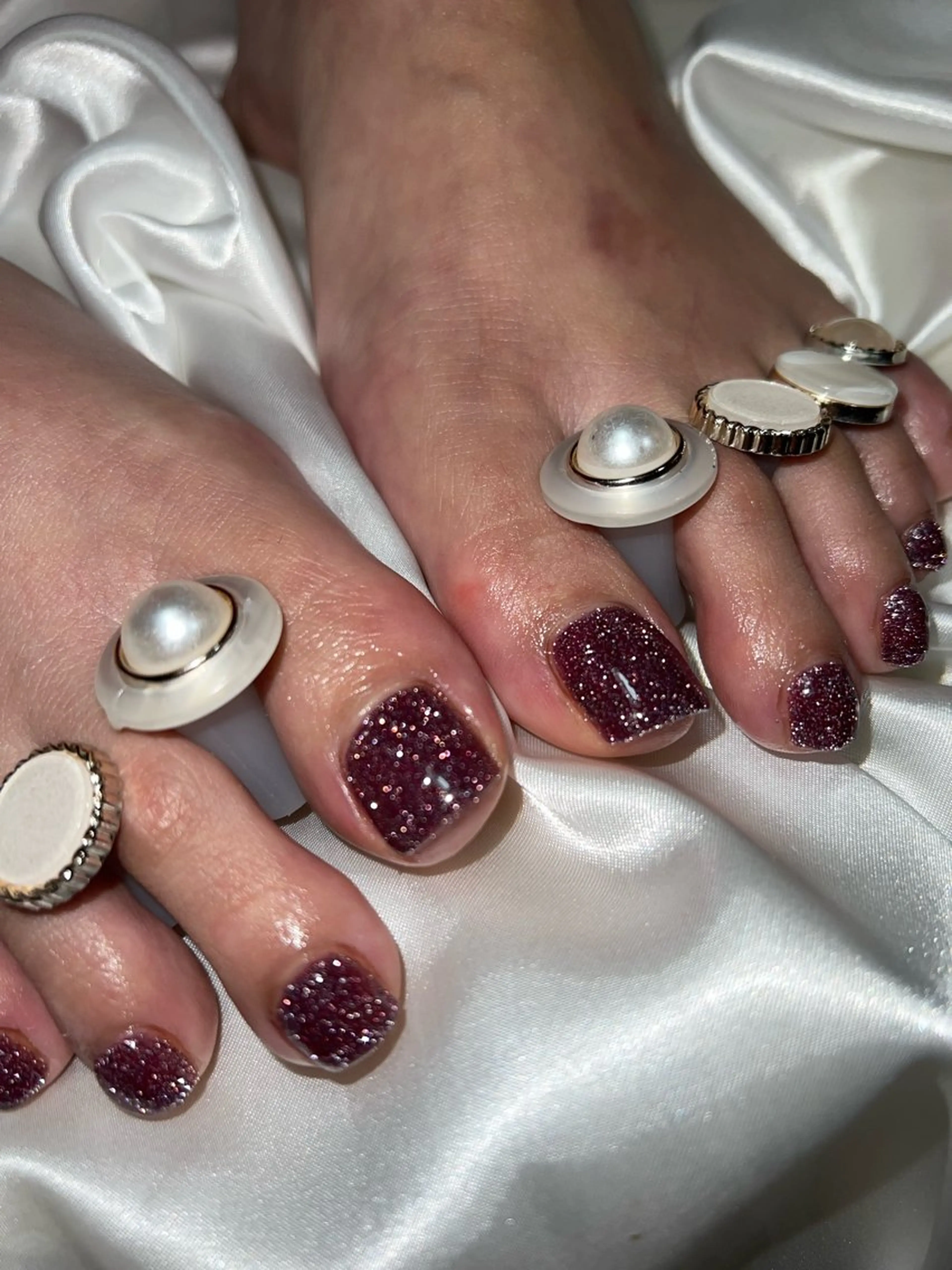 ネイル フットネイル フットネイル Nail Salon&School REPLENDA所属・REPLENDA/ azusa(石井梓)のネイルデザイン