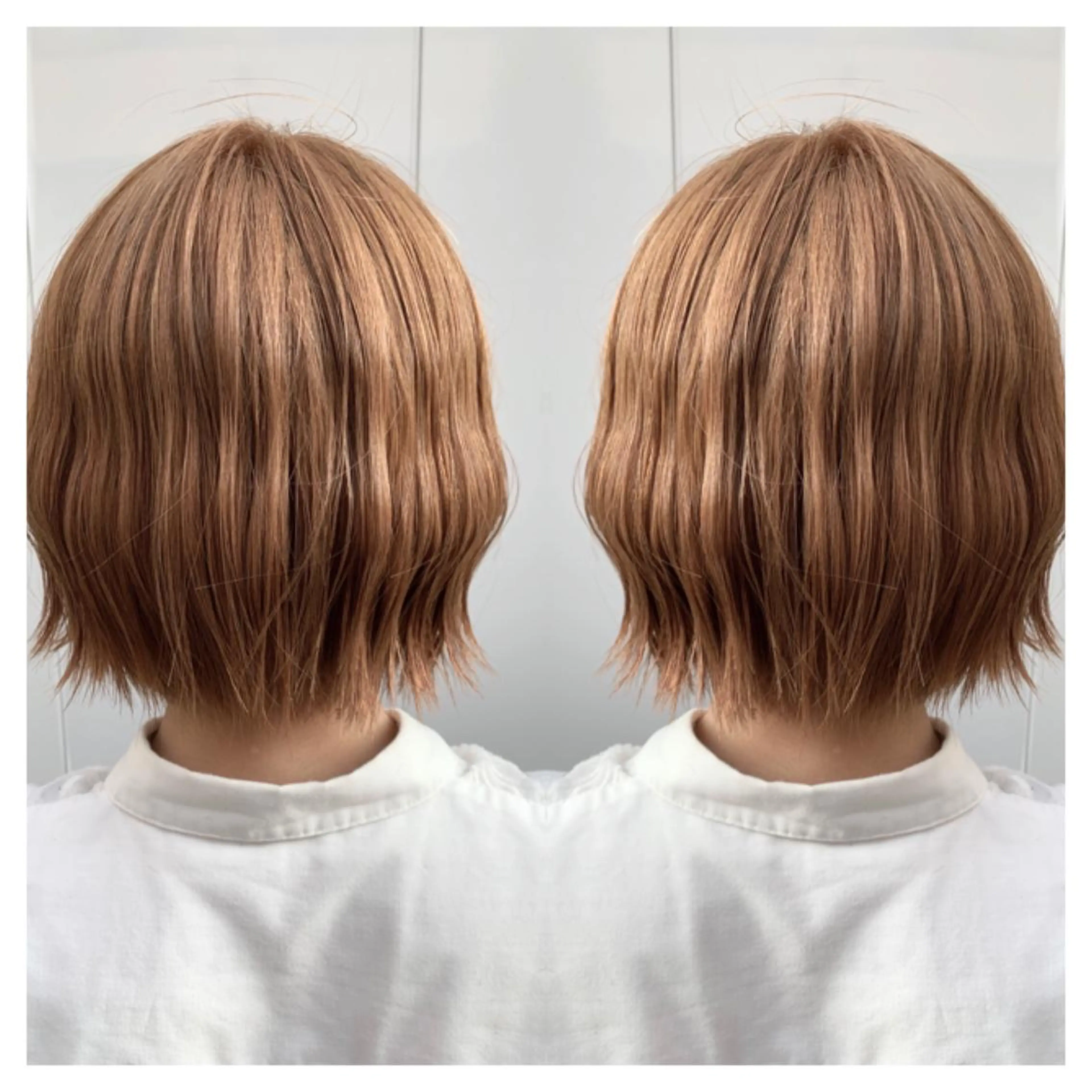 ショート カラー カット ヘアカラー トリートメント 村山 茉衣のヘアスタイル