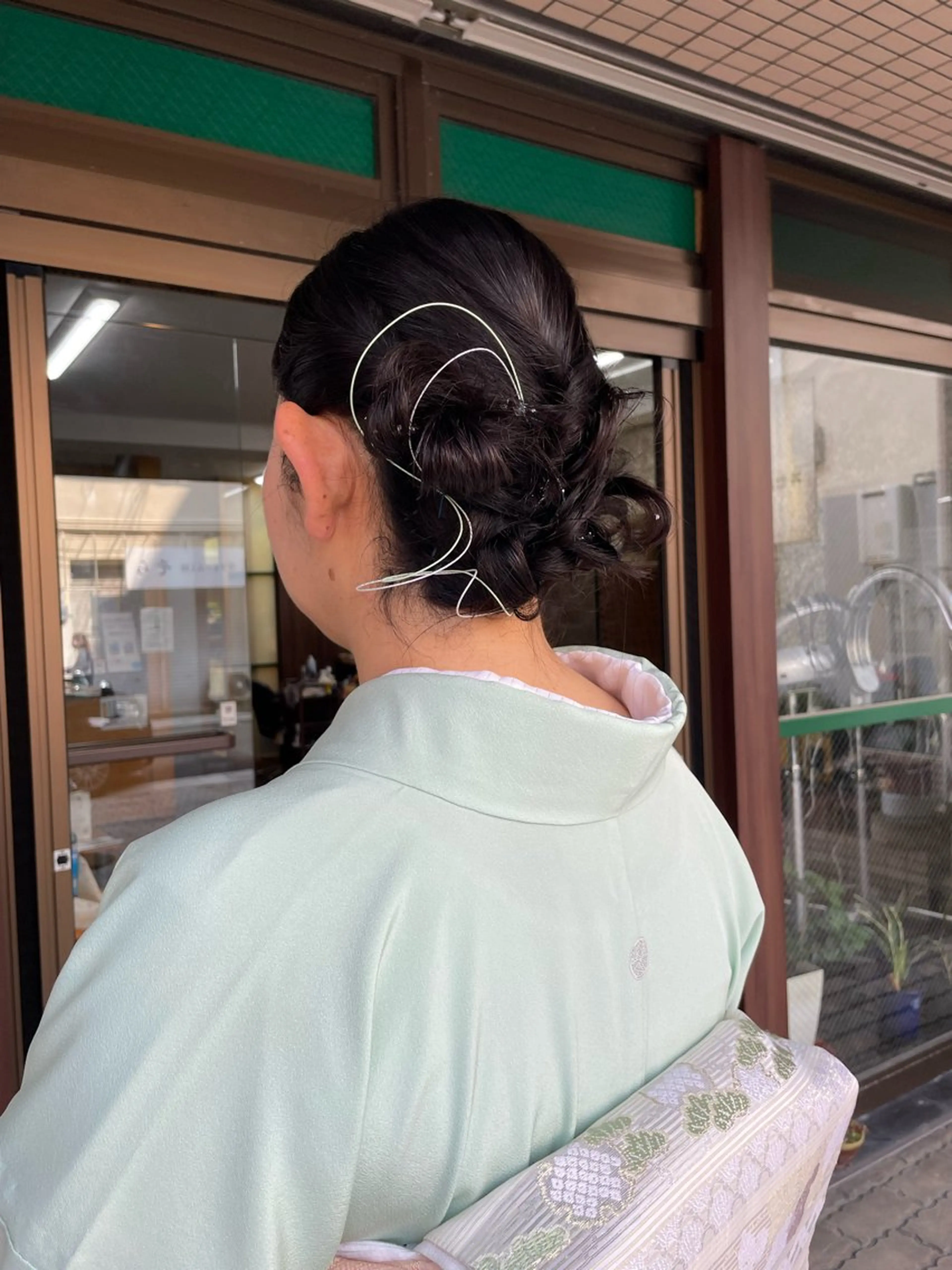 セミロング katae sayoriのヘアスタイル