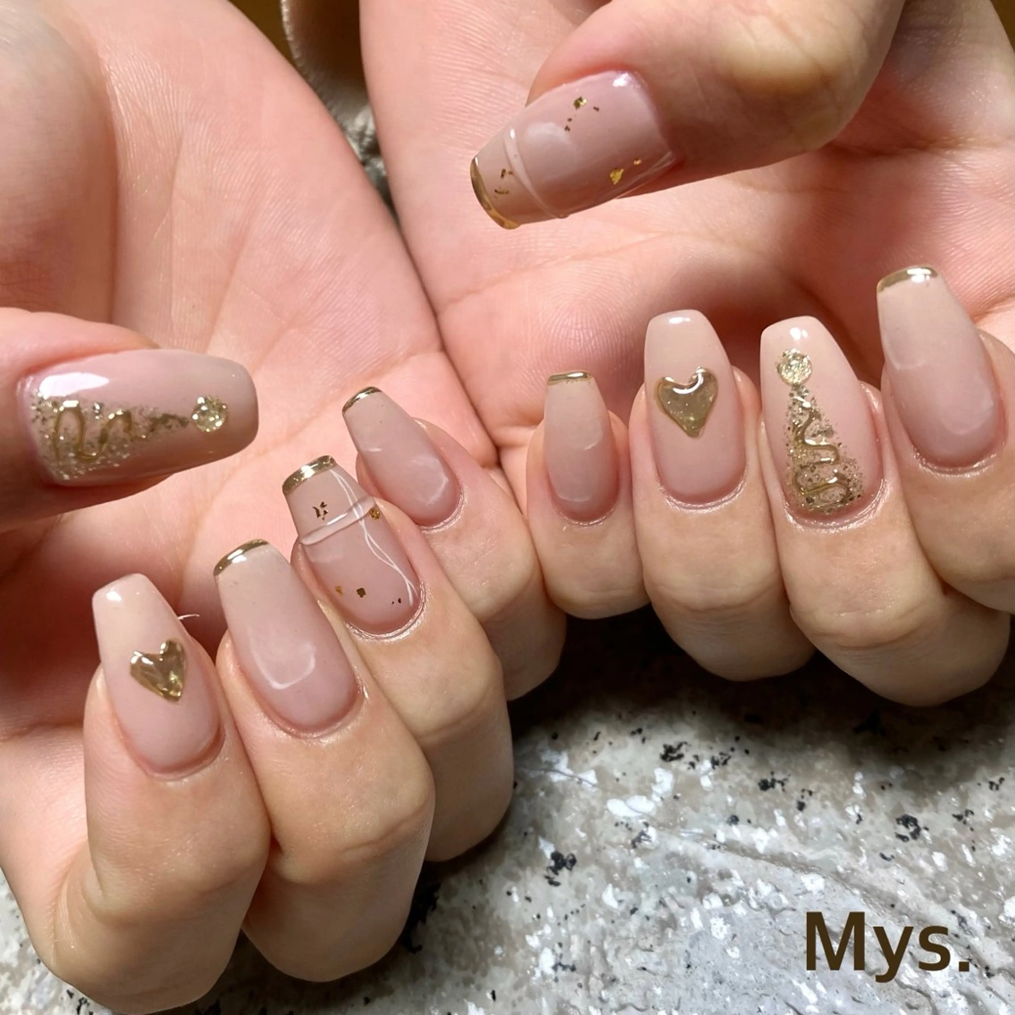 ネイル ハンドネイル Mys. 三上紗紀のネイルデザイン