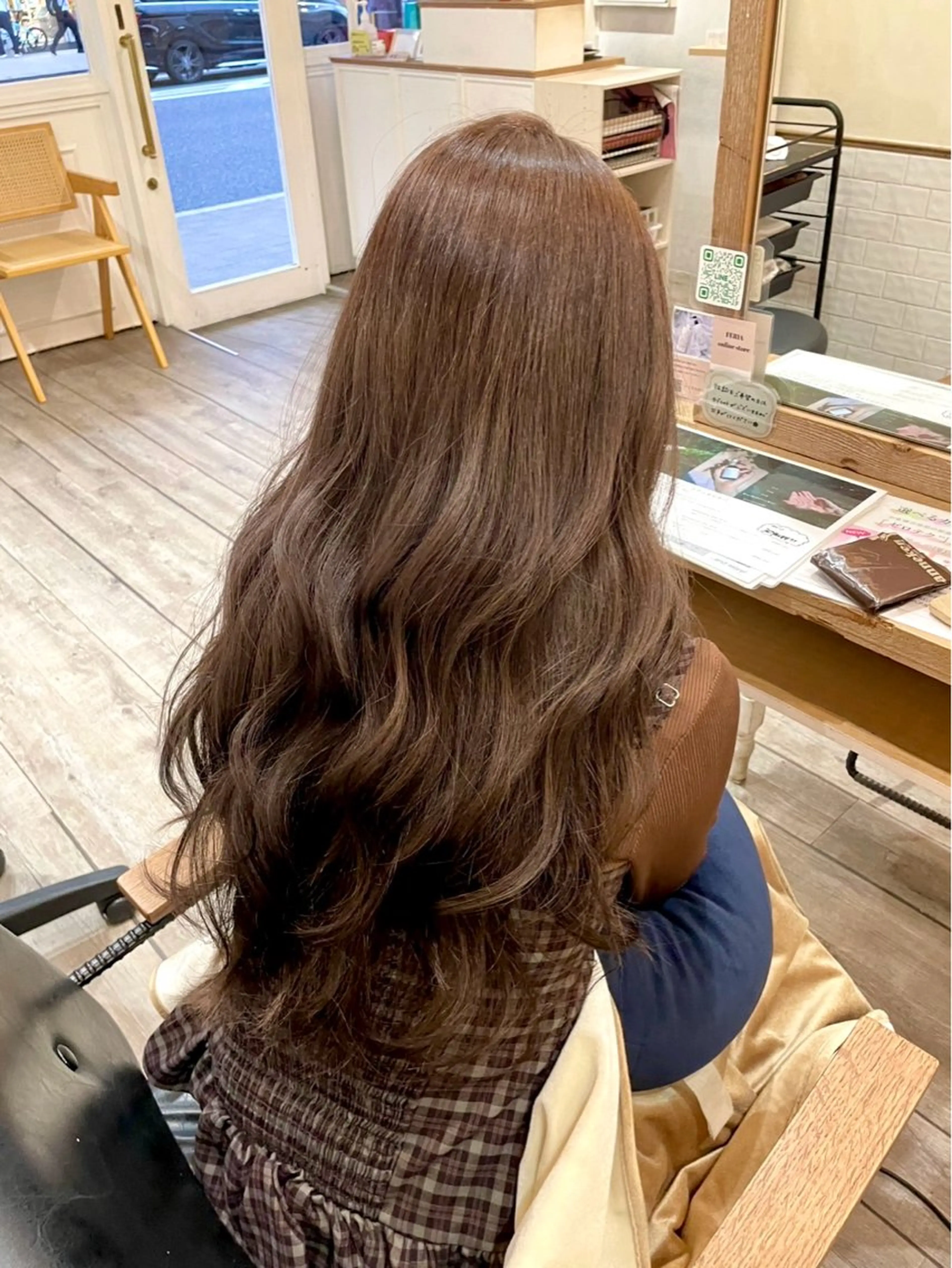【期間限定🌟】ナチュラルカラー➕髪質改善4STEPトリートメント🍯ショートヘッドスパ付き💆‍♀️💭の写真