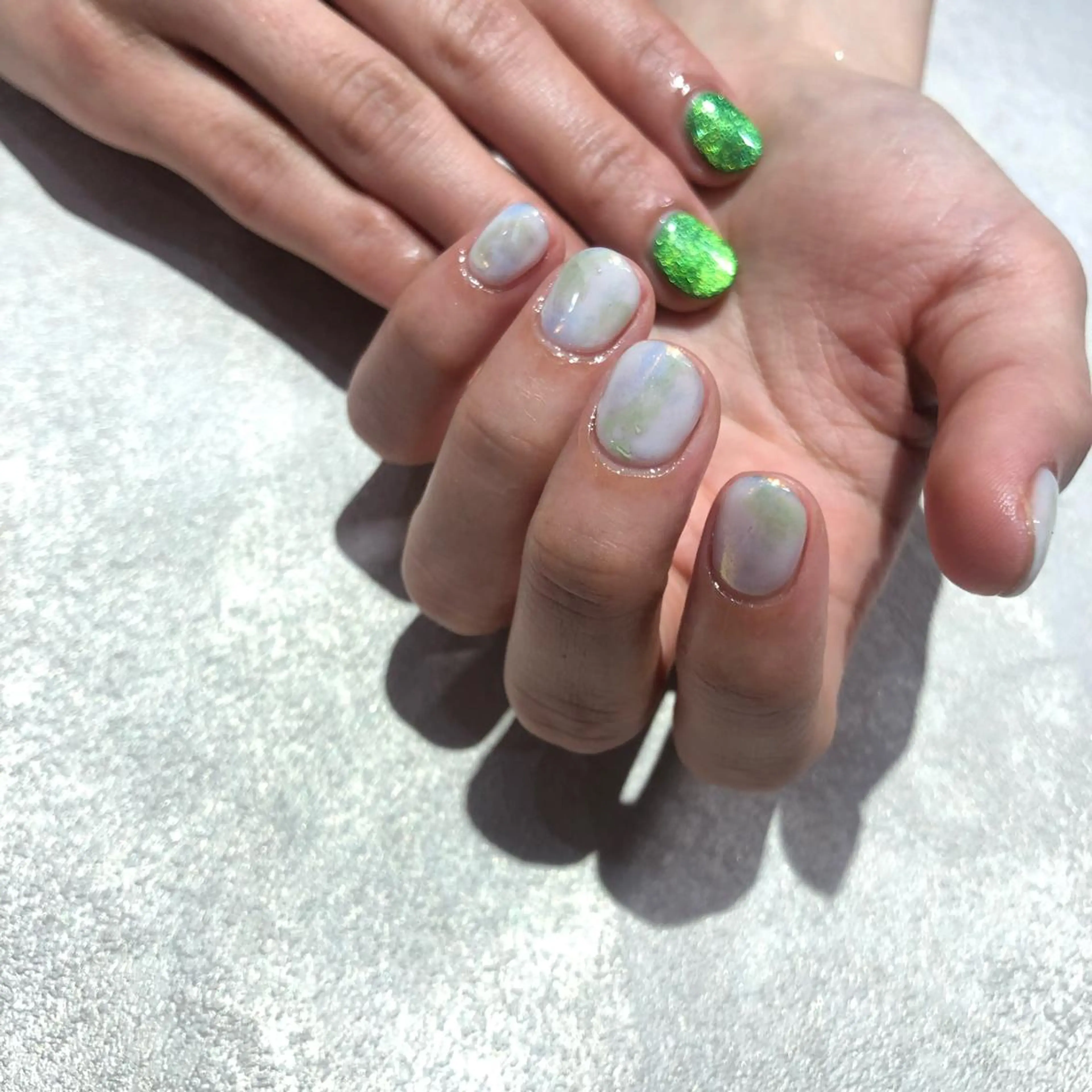 ネイル ハンドネイル フットネイル ハンドケア Nes.Nail所属・Miyagi Asamiのネイルデザイン