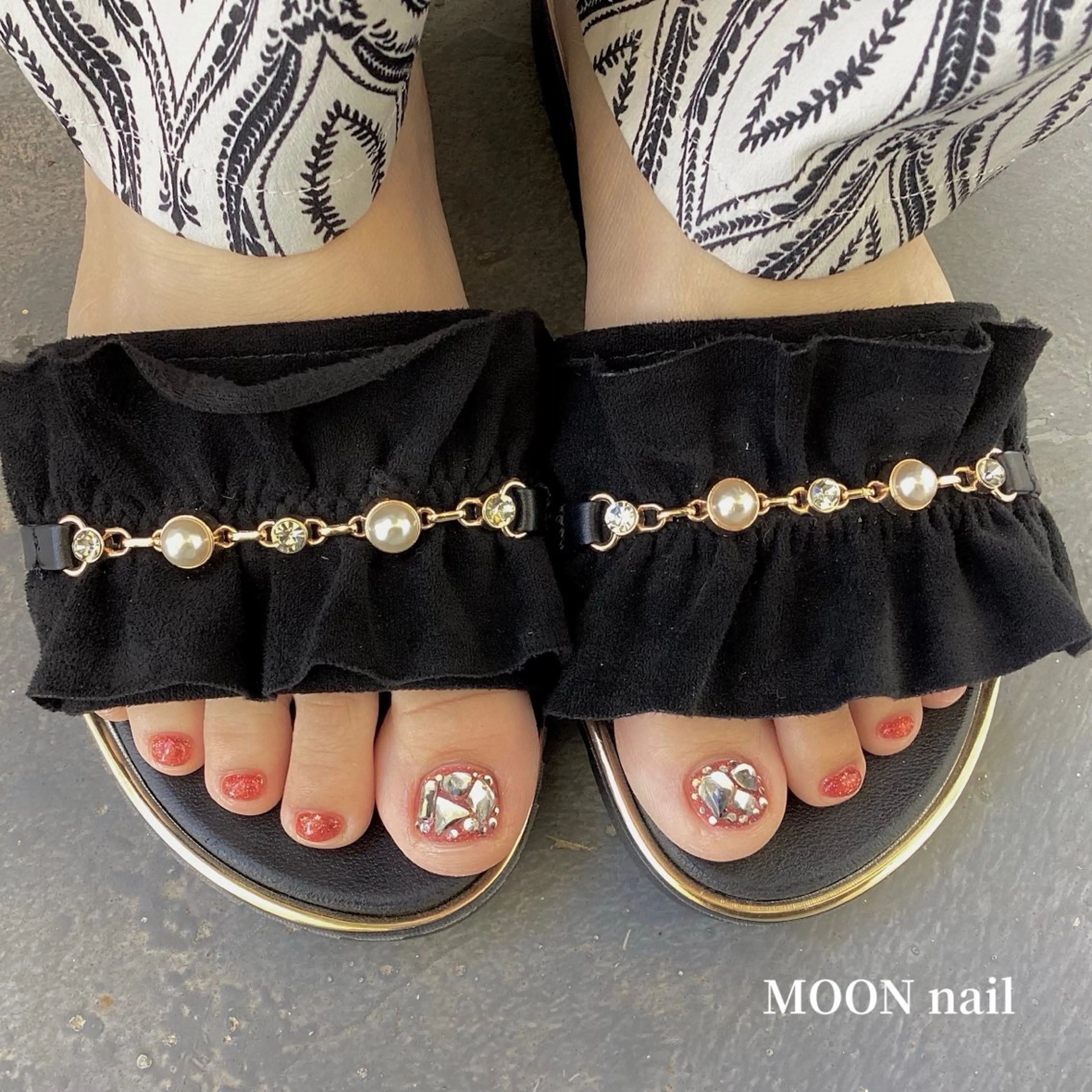 ネイル フットネイル 浦添 MOON  nailのネイルデザイン