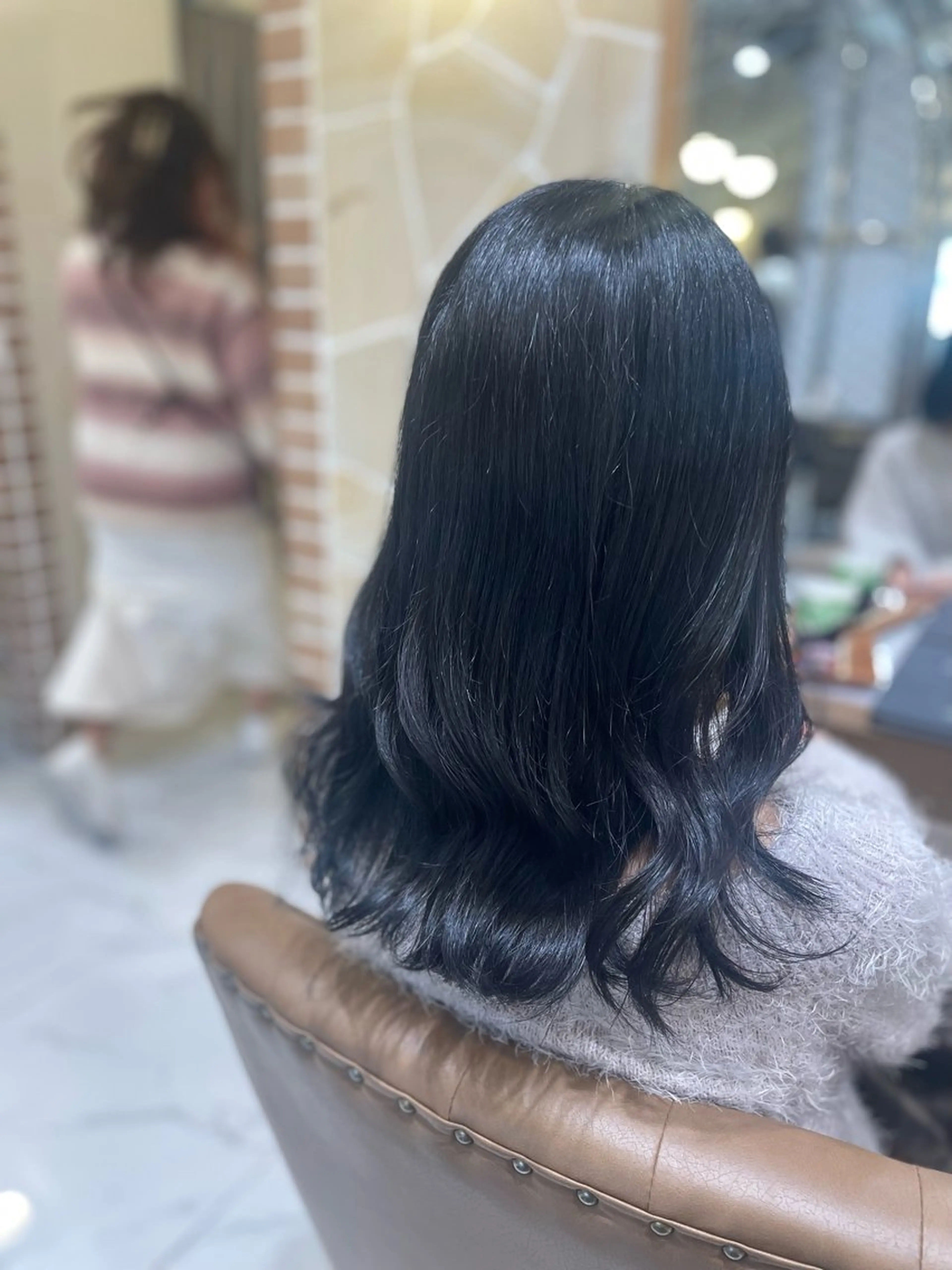 セミロング 辻 雅也のヘアスタイル