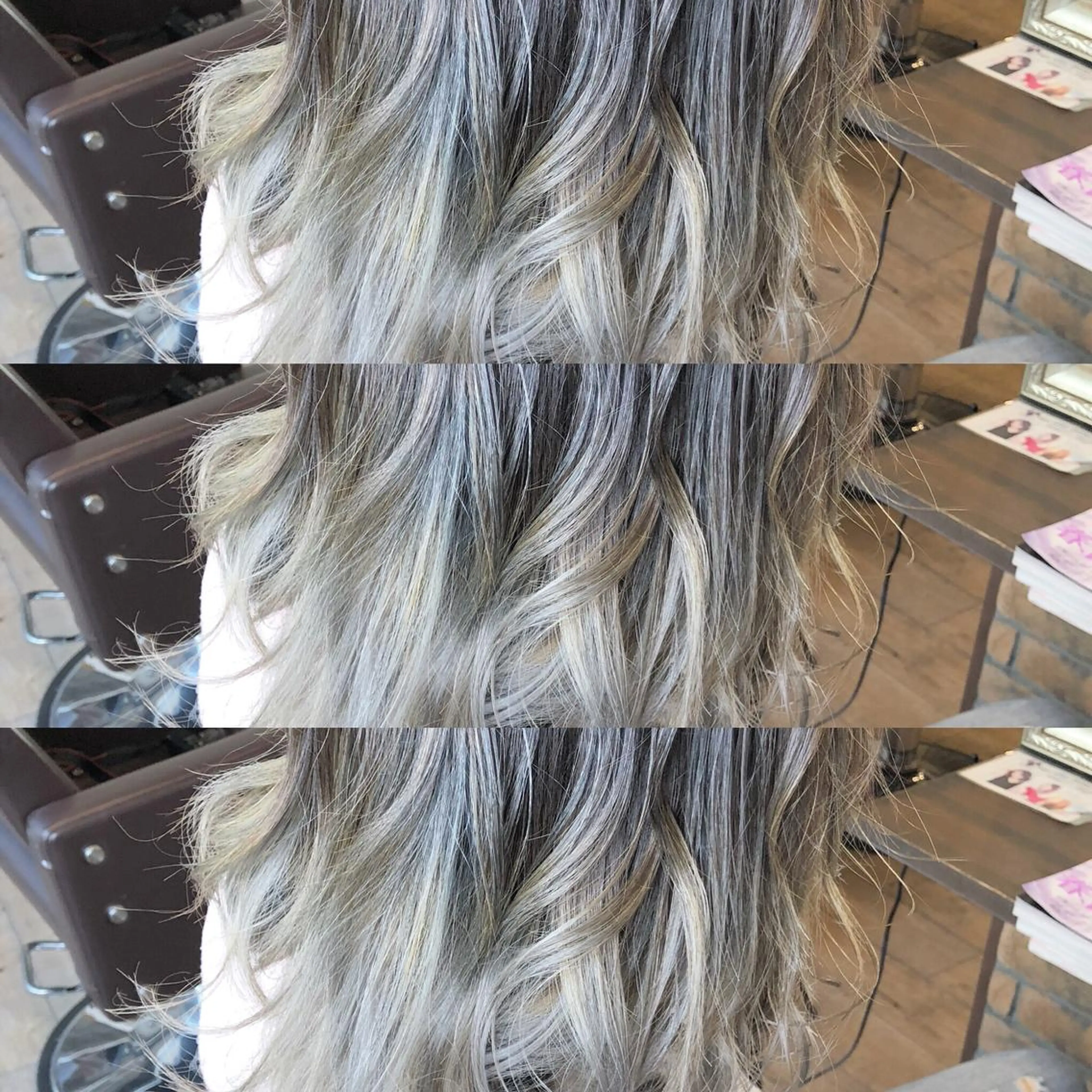ミディアム カラー グラデーションカラー ヘアカラー JIL BLAN 京都のヘアスタイル