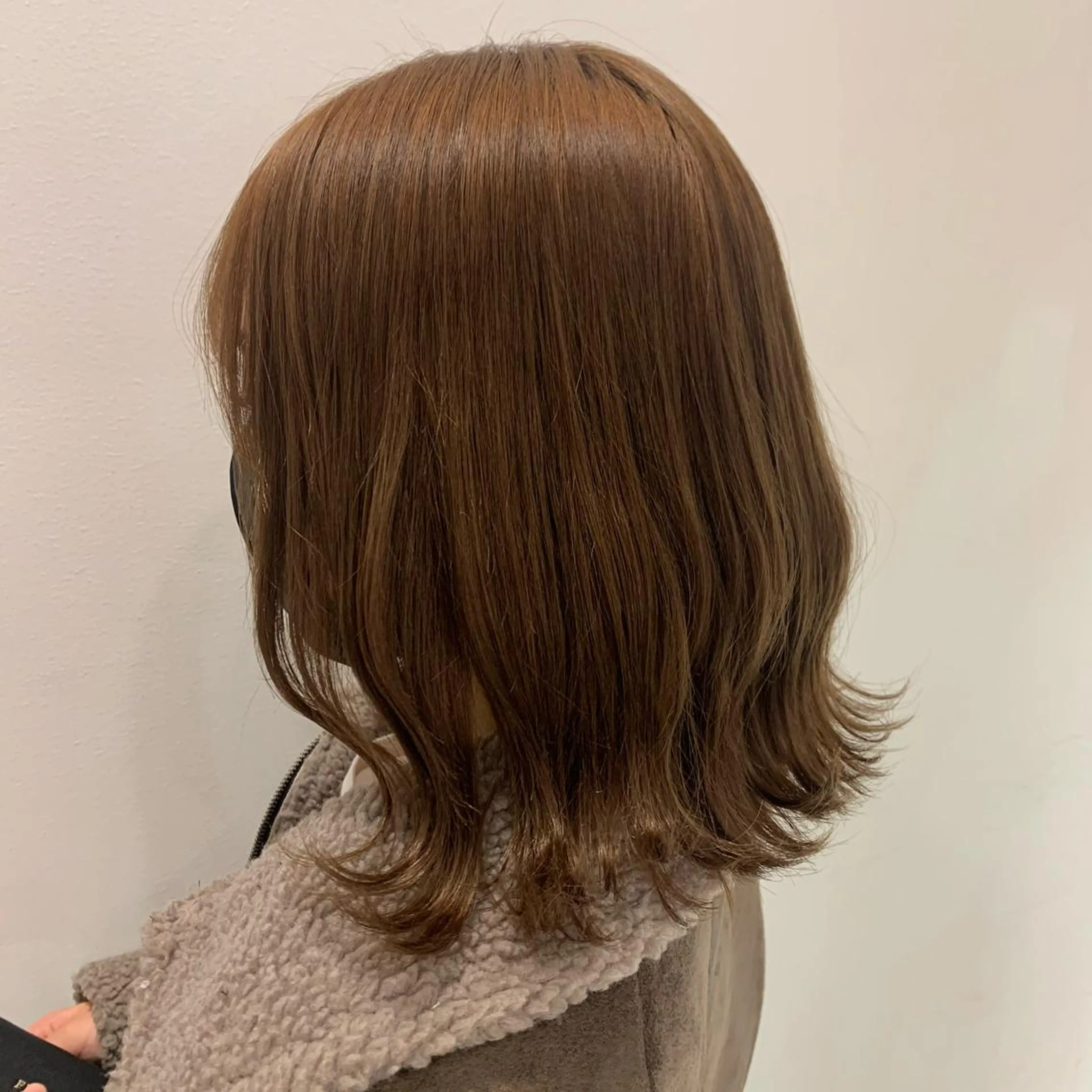 ミディアム カラー ヘアアレンジ 🍒暖色✖️レイヤー ／Haruna🍒のヘアスタイル