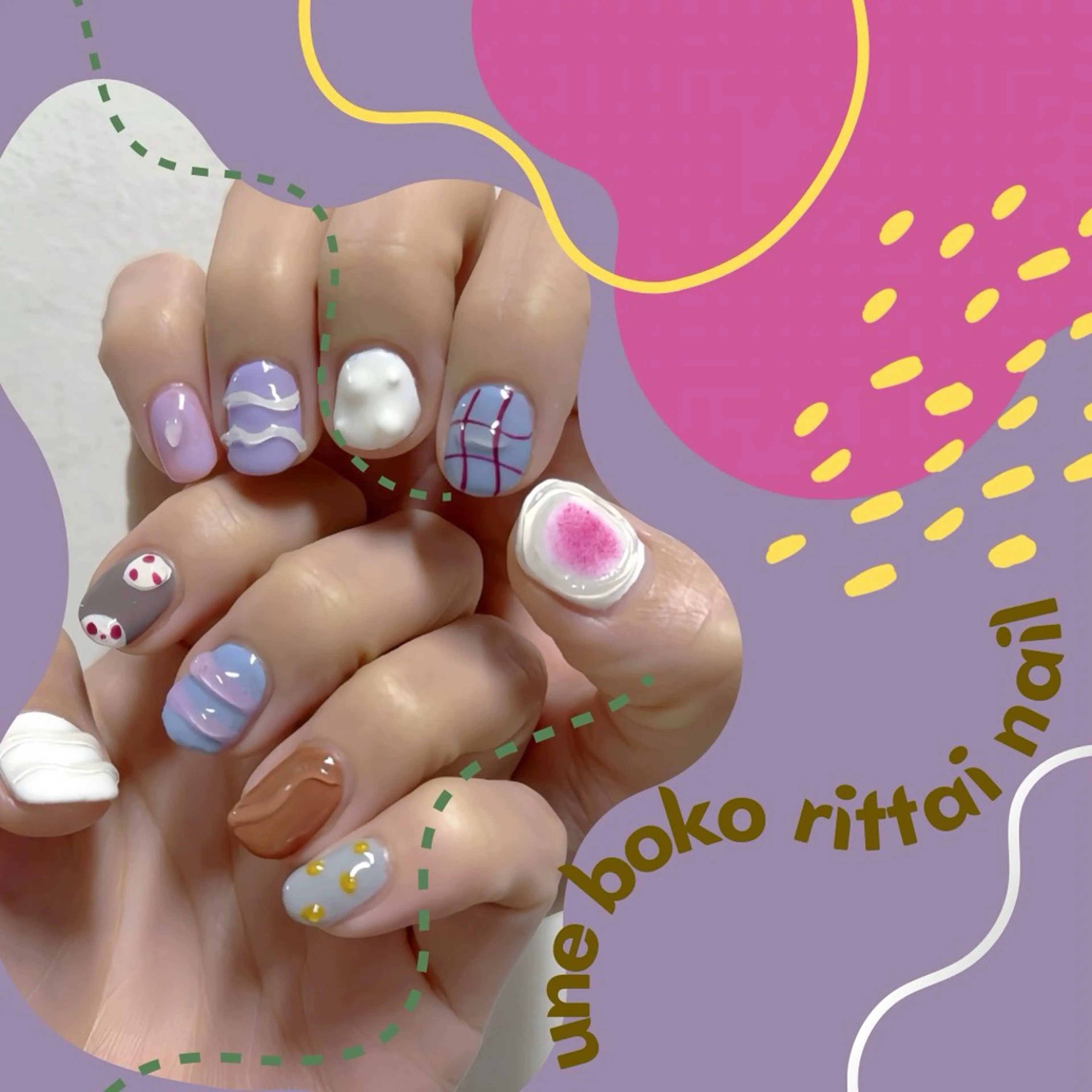 ハンドネイル kooky nail (予約ストップ中)のネイルデザイン