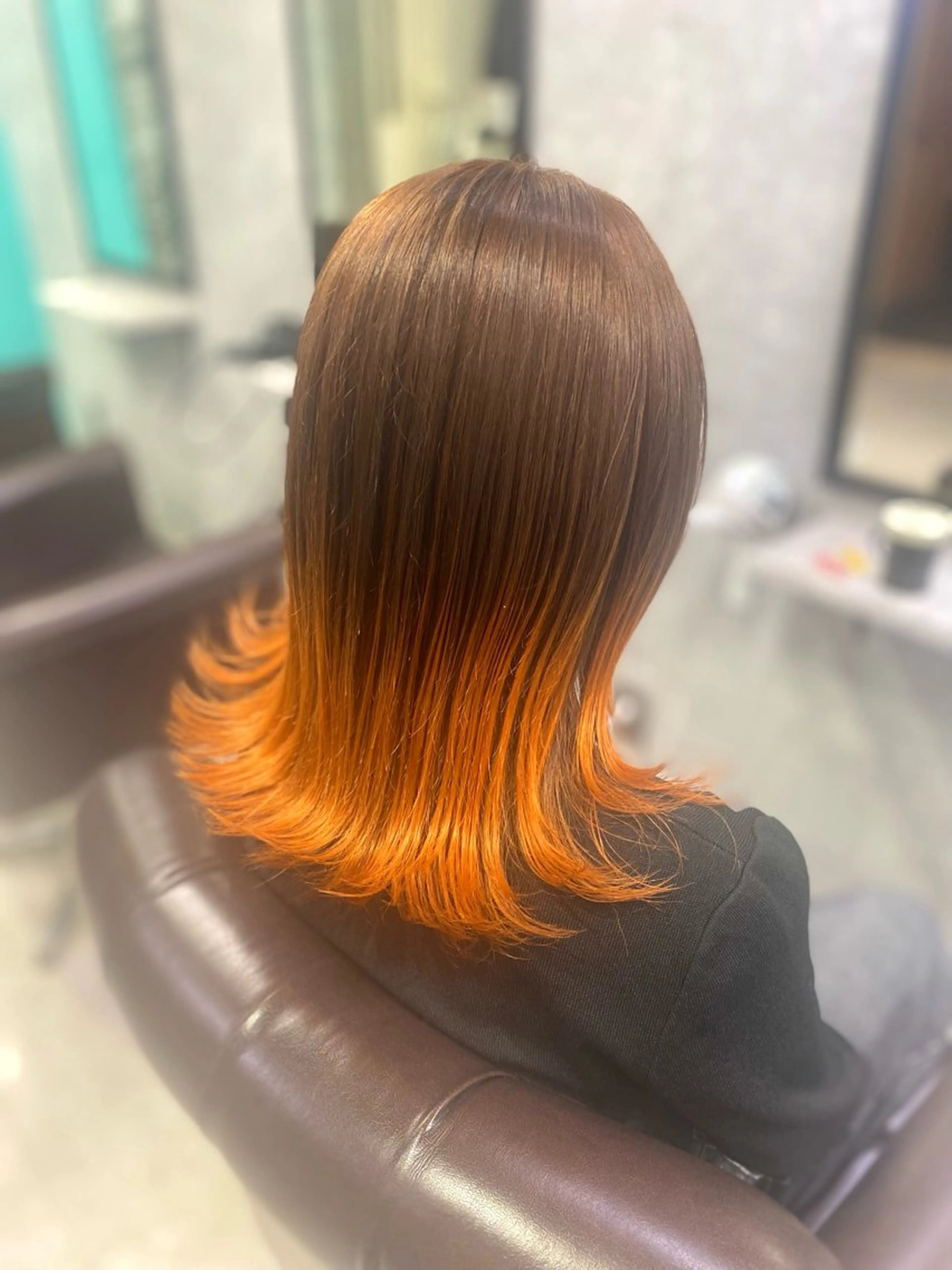 ミディアム カラー GLADGE池袋所属・レイヤーカット ショート/宮本洋介のヘアスタイル