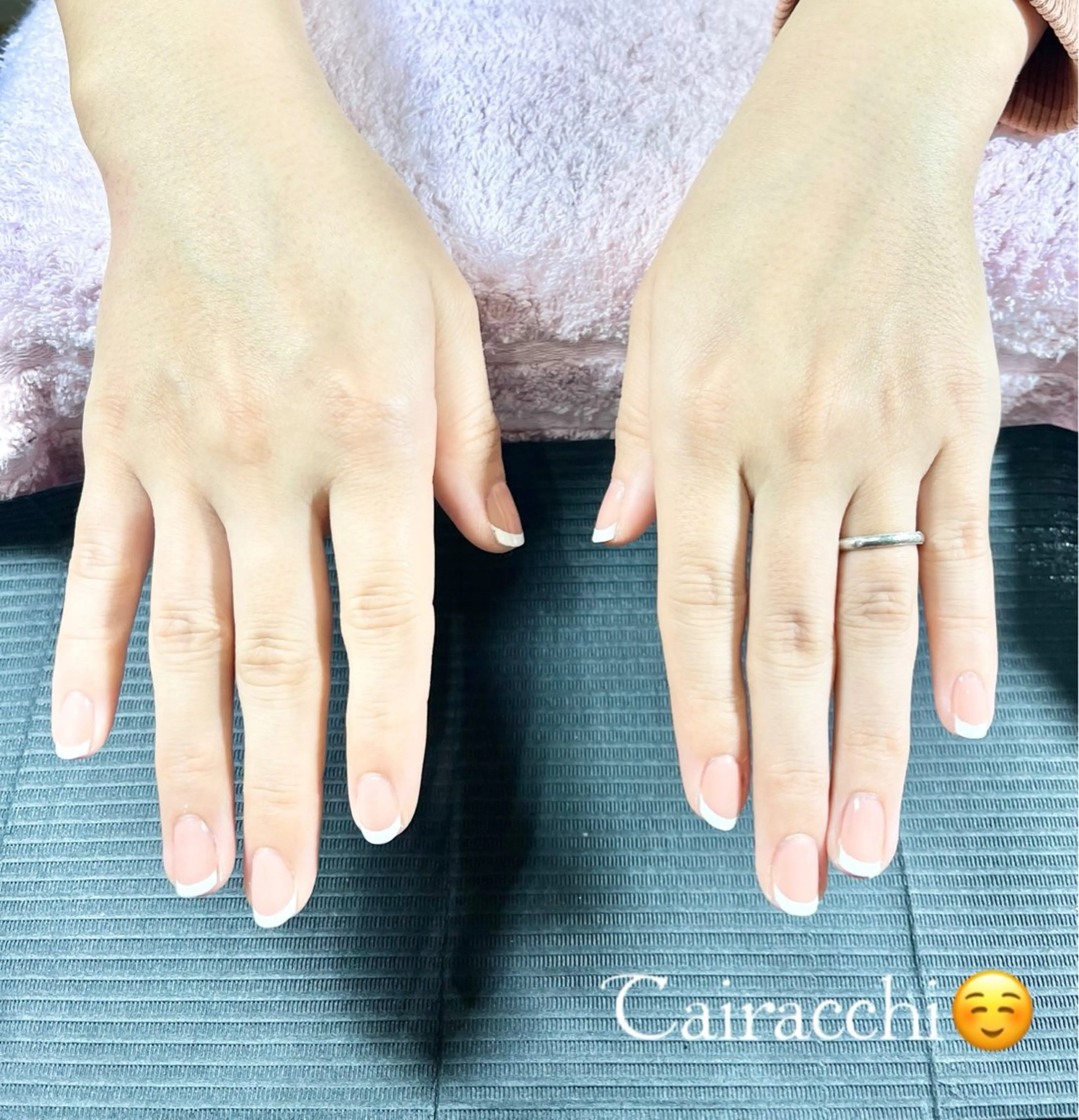 ネイル フレンチネイル Tairacchi ﾀｲﾗｯﾁのネイルデザイン