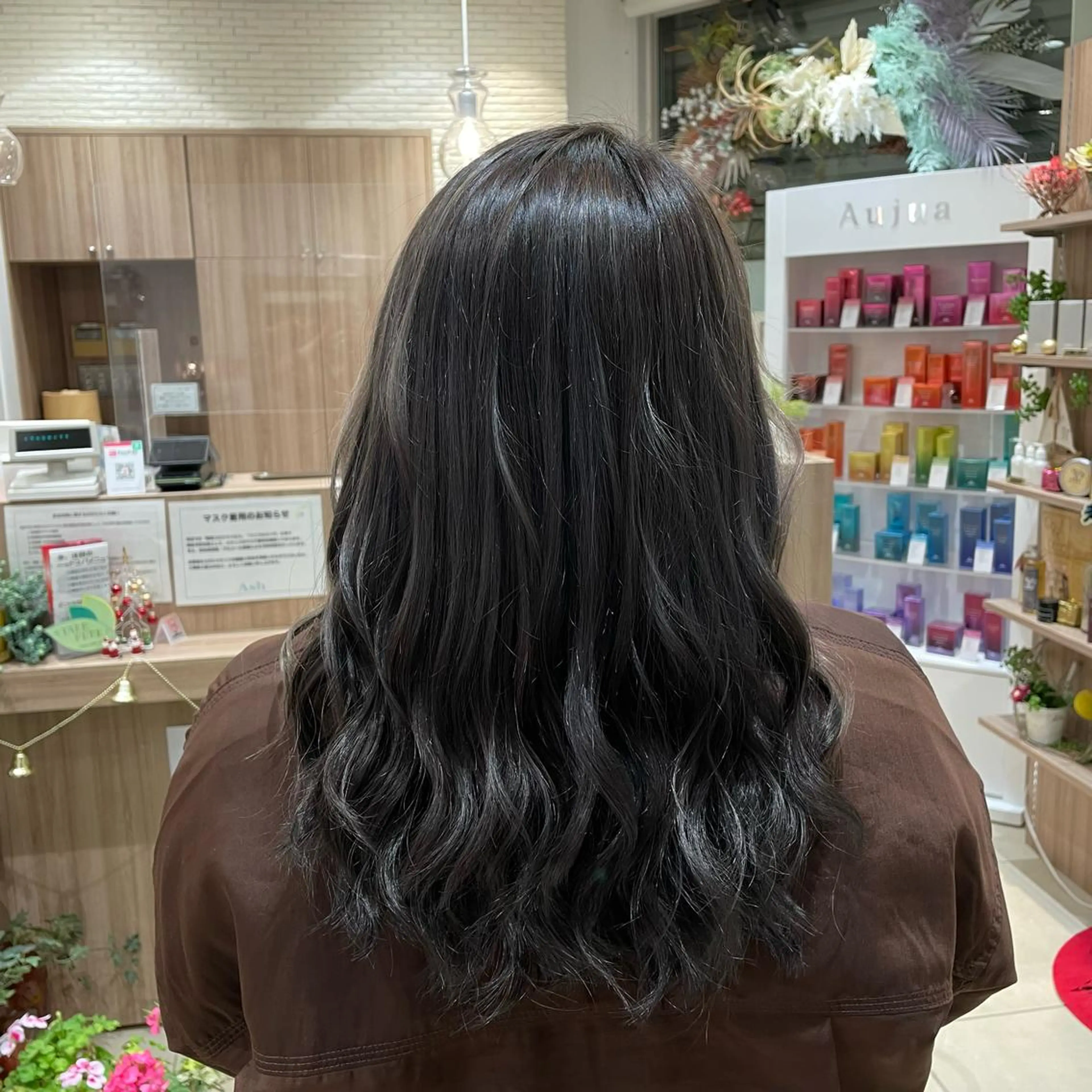 カラー Mihaya Ash🧚‍♀️のネイルデザイン