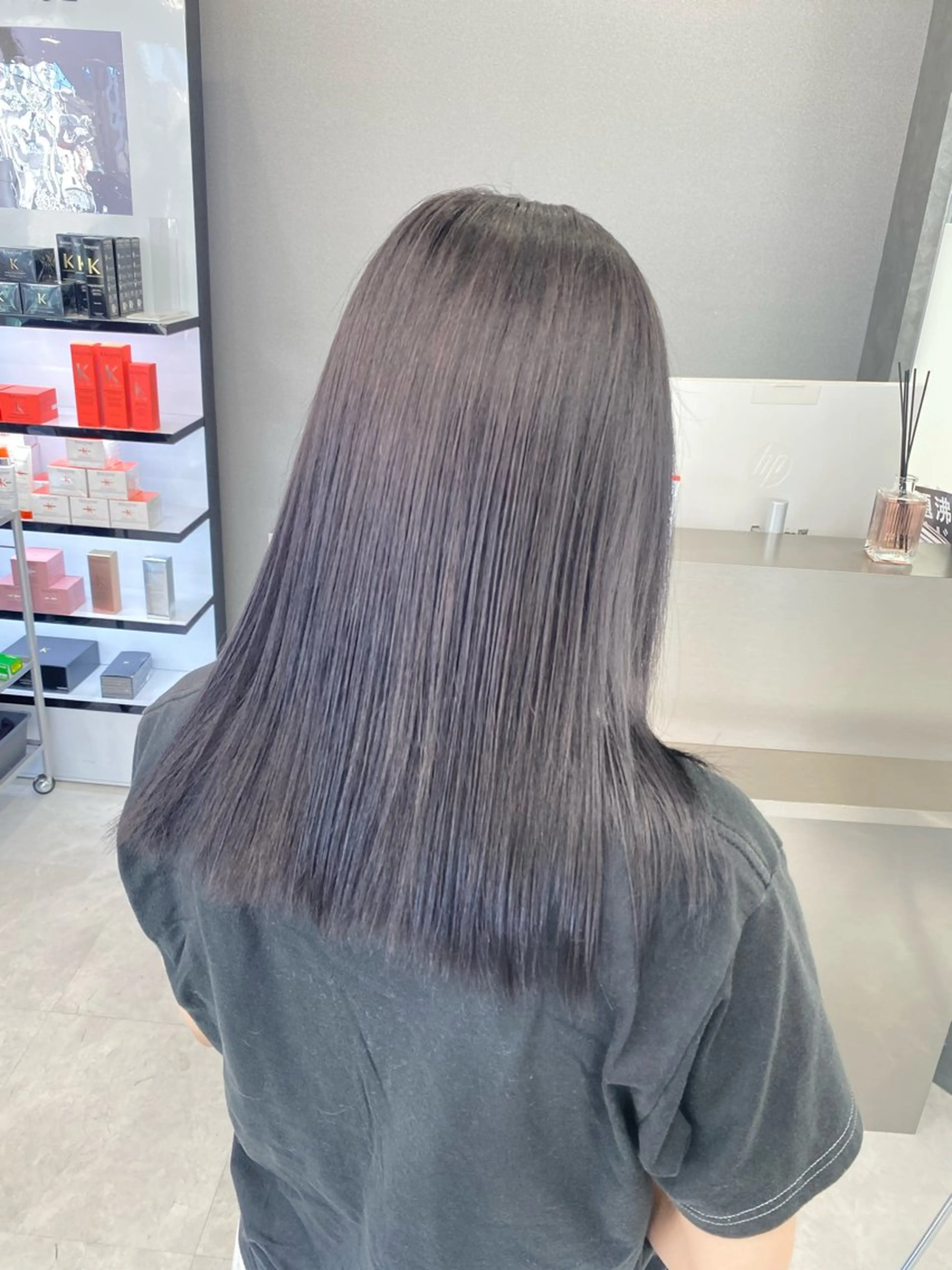 ロング カラー カット ヘアカラー トリートメント 👻派手髪/透明感 /栄/misaのヘアスタイル