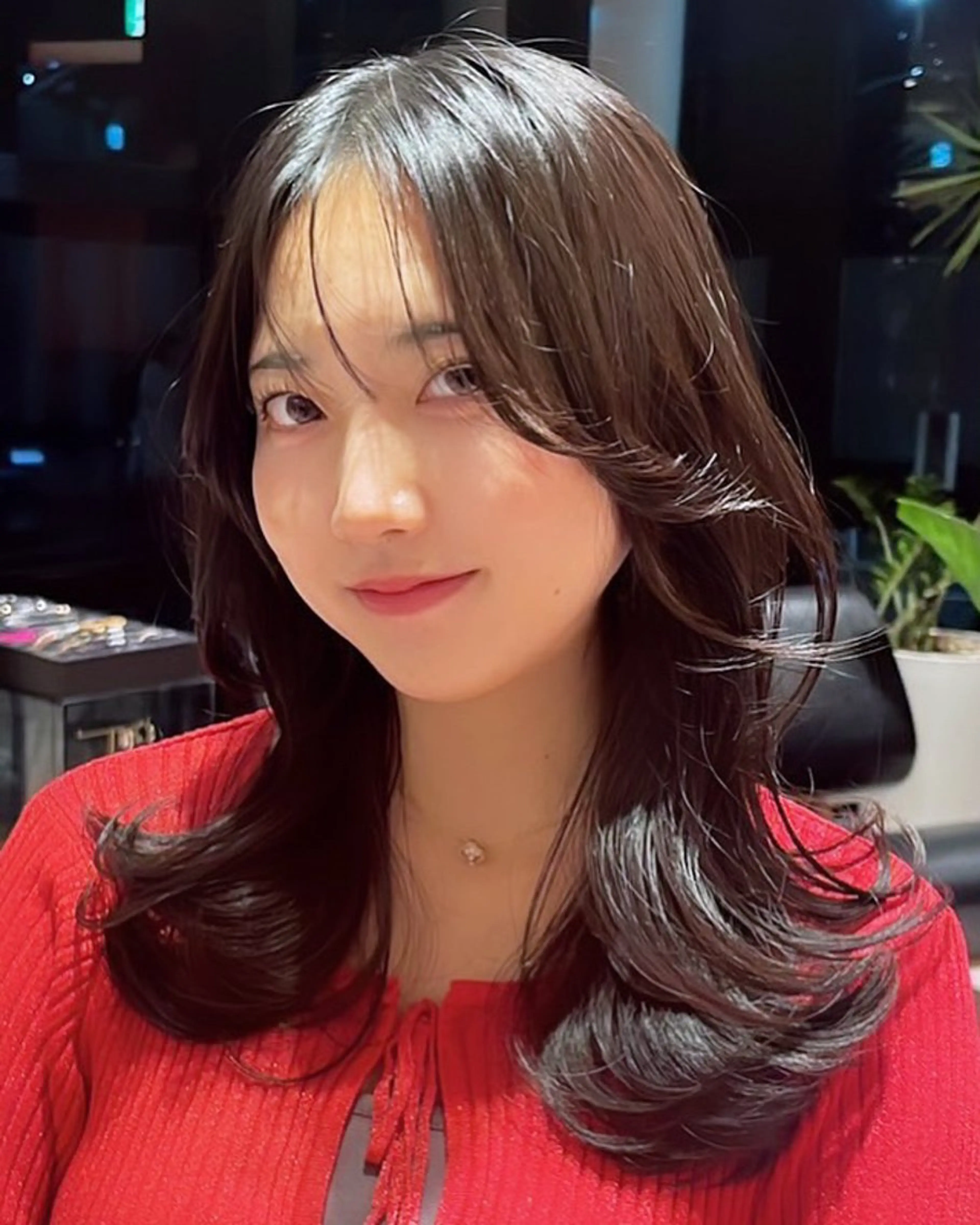 ミディアム カット 田邉 海斗のヘアスタイル