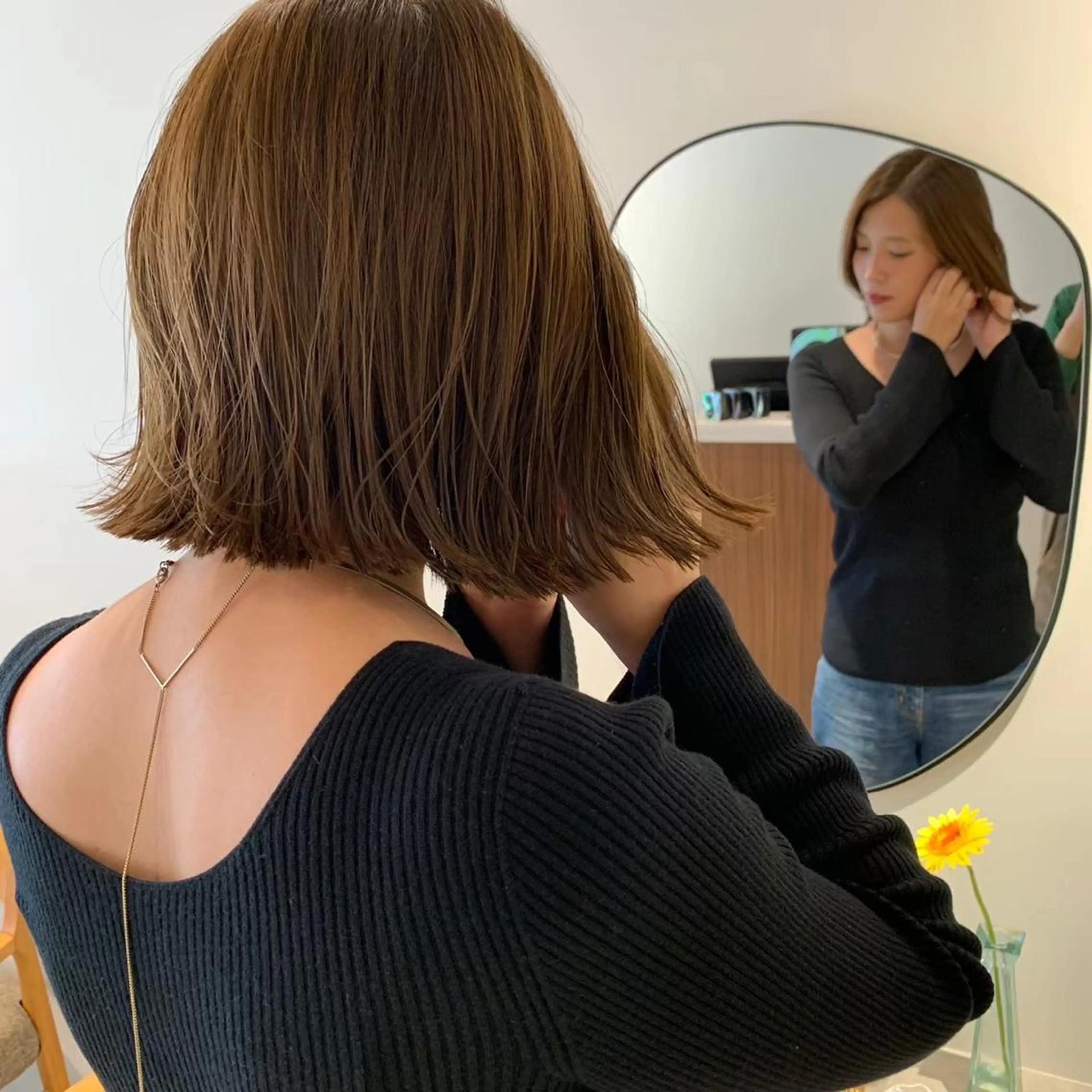 ショート カラー ヘアカラー 池田 未瑠のヘアスタイル