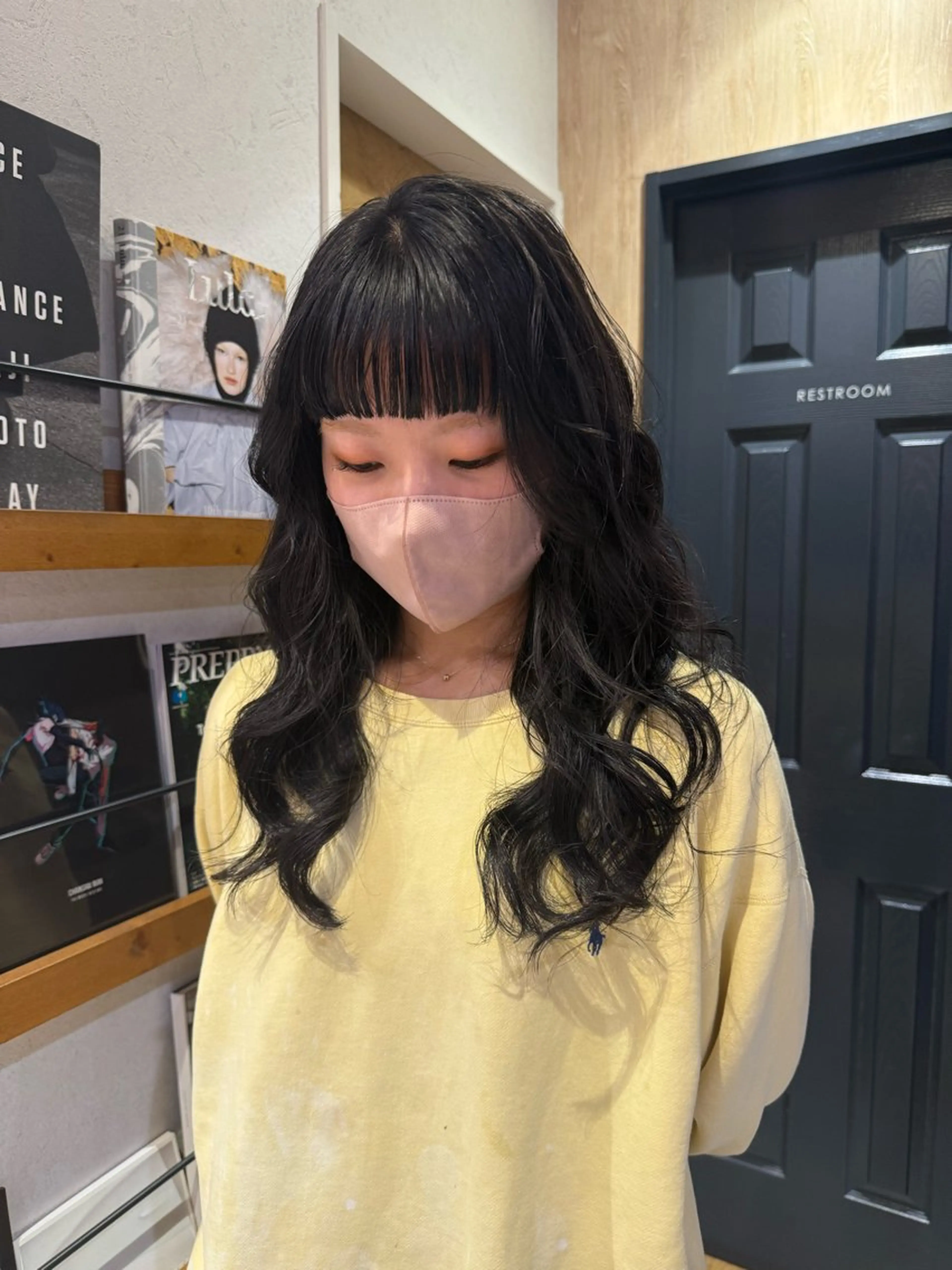 ロング カットカラーモデル さん❁₊大募集中🌞のヘアスタイル