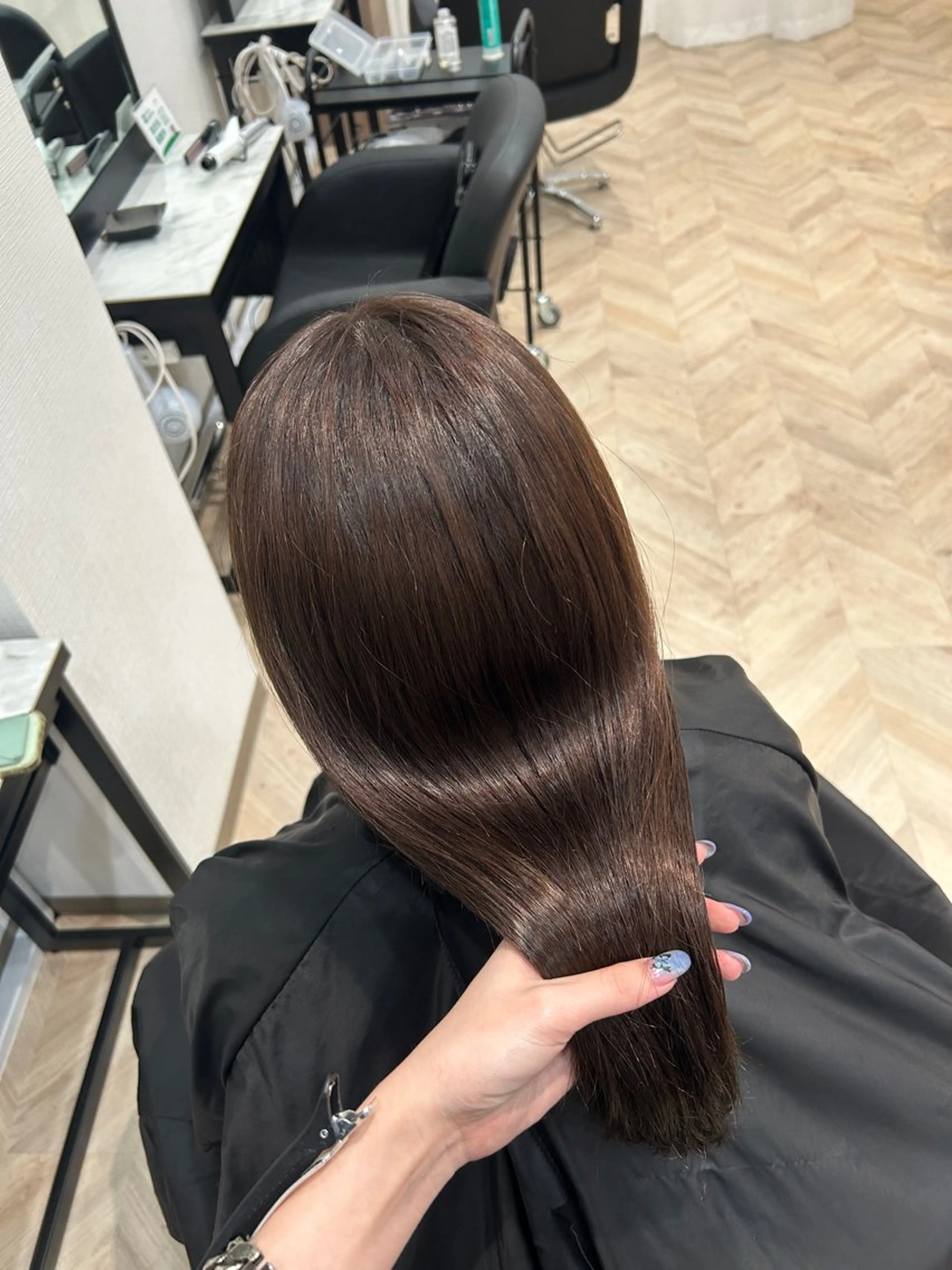ロング ヘアカラー Marin🫐/ 名駅/レイヤーカットのヘアスタイル