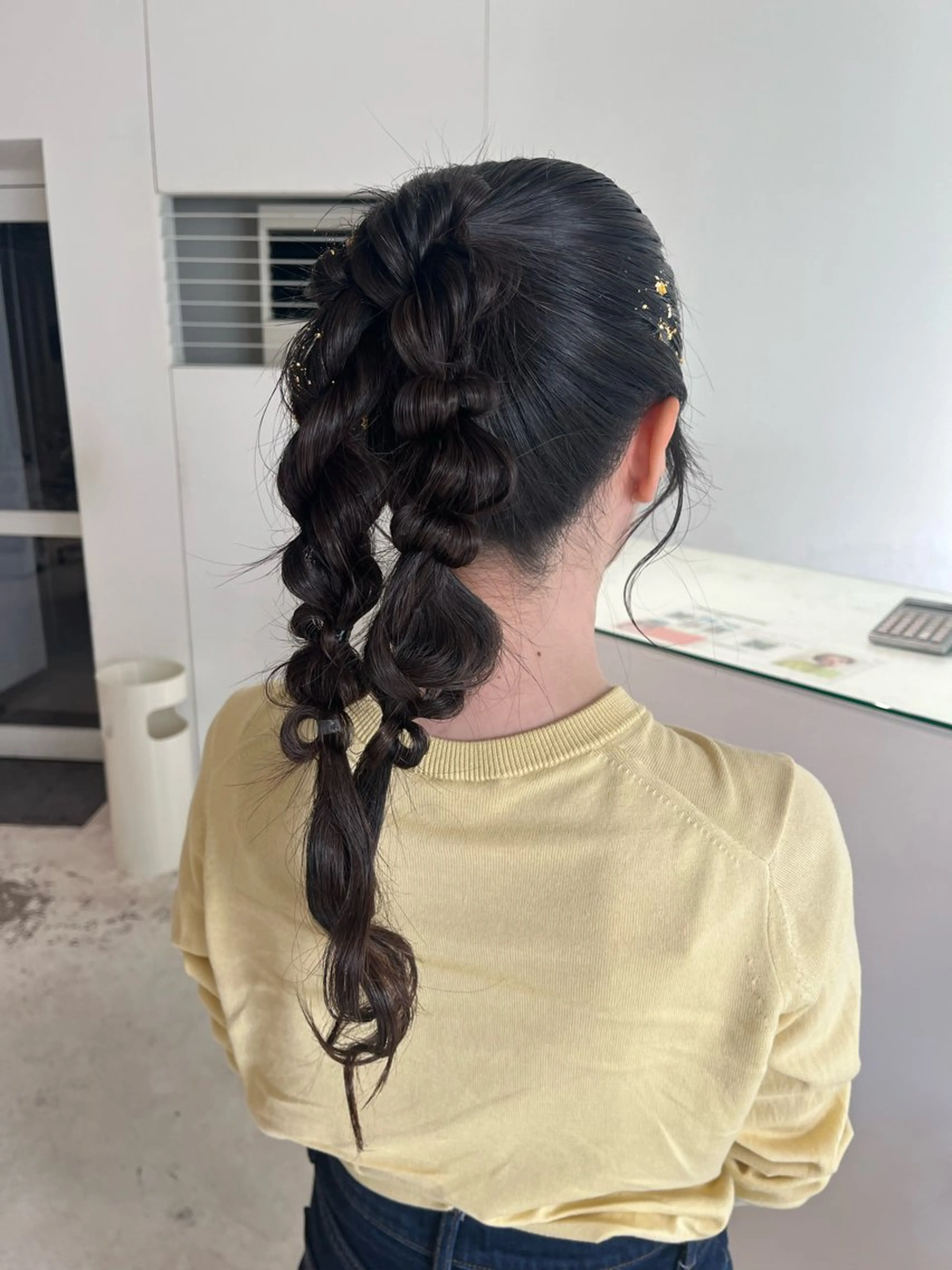 セミロング ヘアセット モテ髪💞ツヤカラー ˚✧₊amuのヘアスタイル