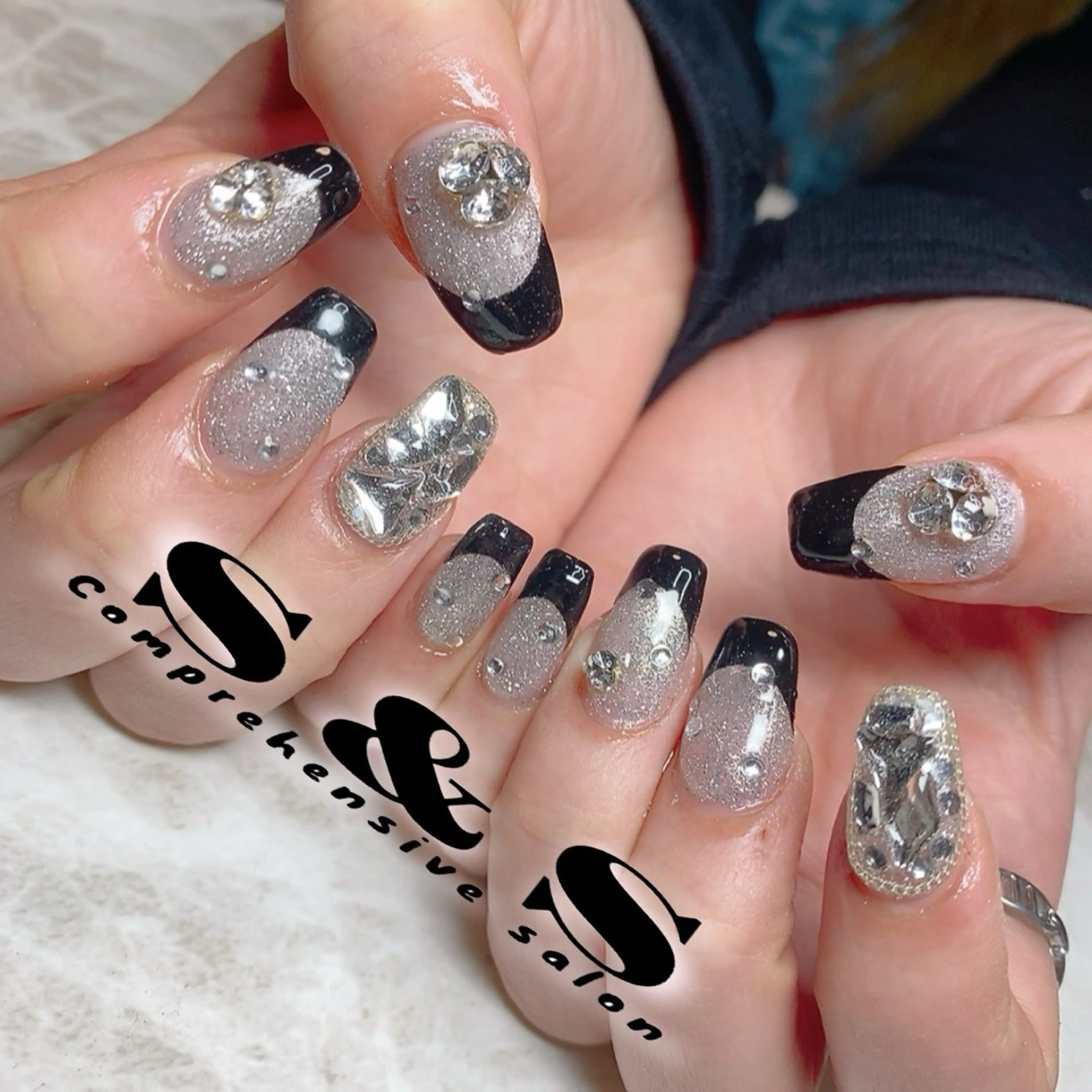 ネイル フラッシュネイル フレンチネイル S&S 村田小百合のネイルデザイン