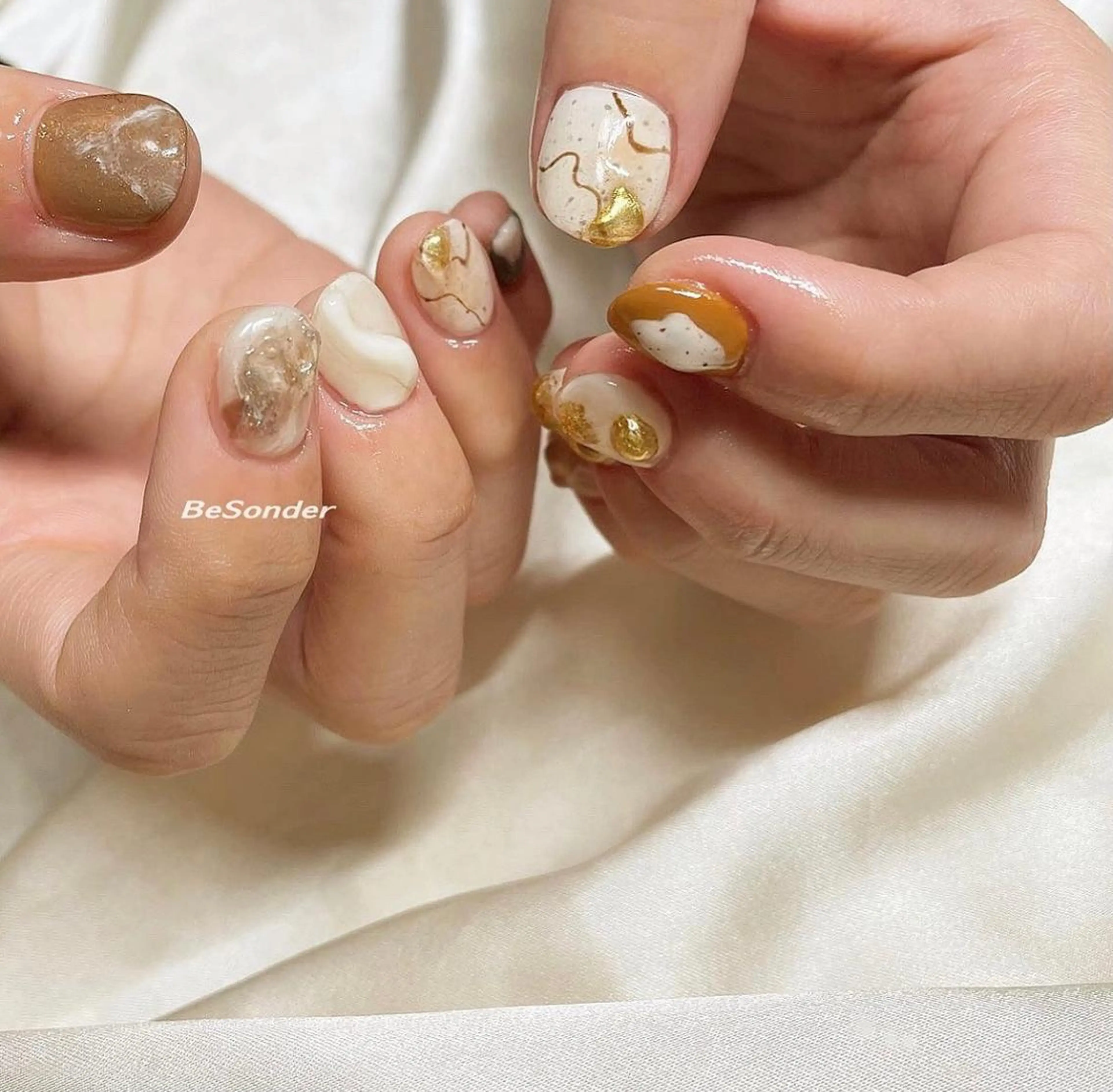 ネイル 𝐅𝐢𝐢【本町/ ネイル】Miho💜のネイルデザイン