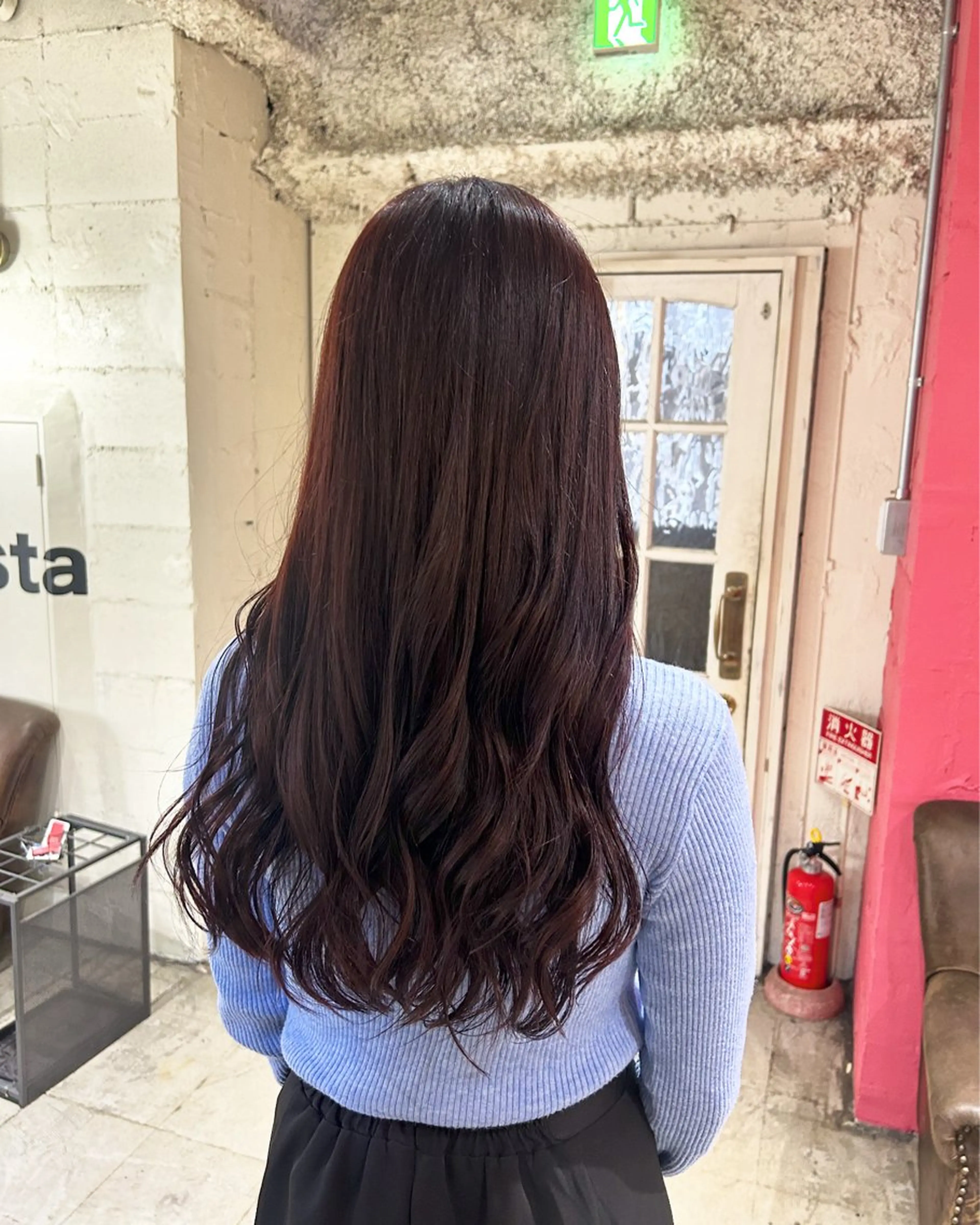 ロング カラー ヘアカラー ☁️透明感カラー☁️ Reikaのヘアスタイル