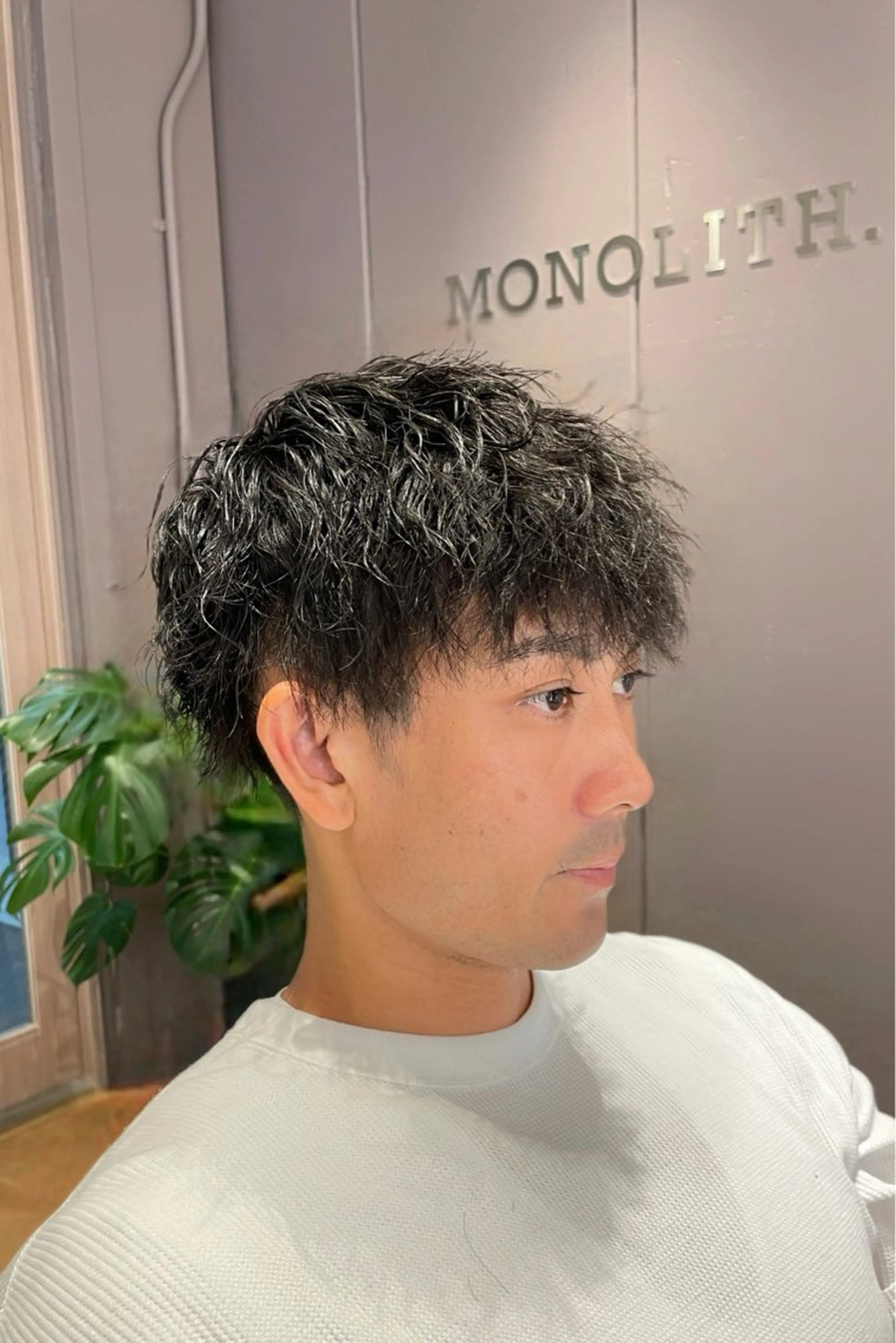 ショート パーマ カット パーマ 髪質改善/縮毛/トリ ートメント/平野広大のヘアスタイル