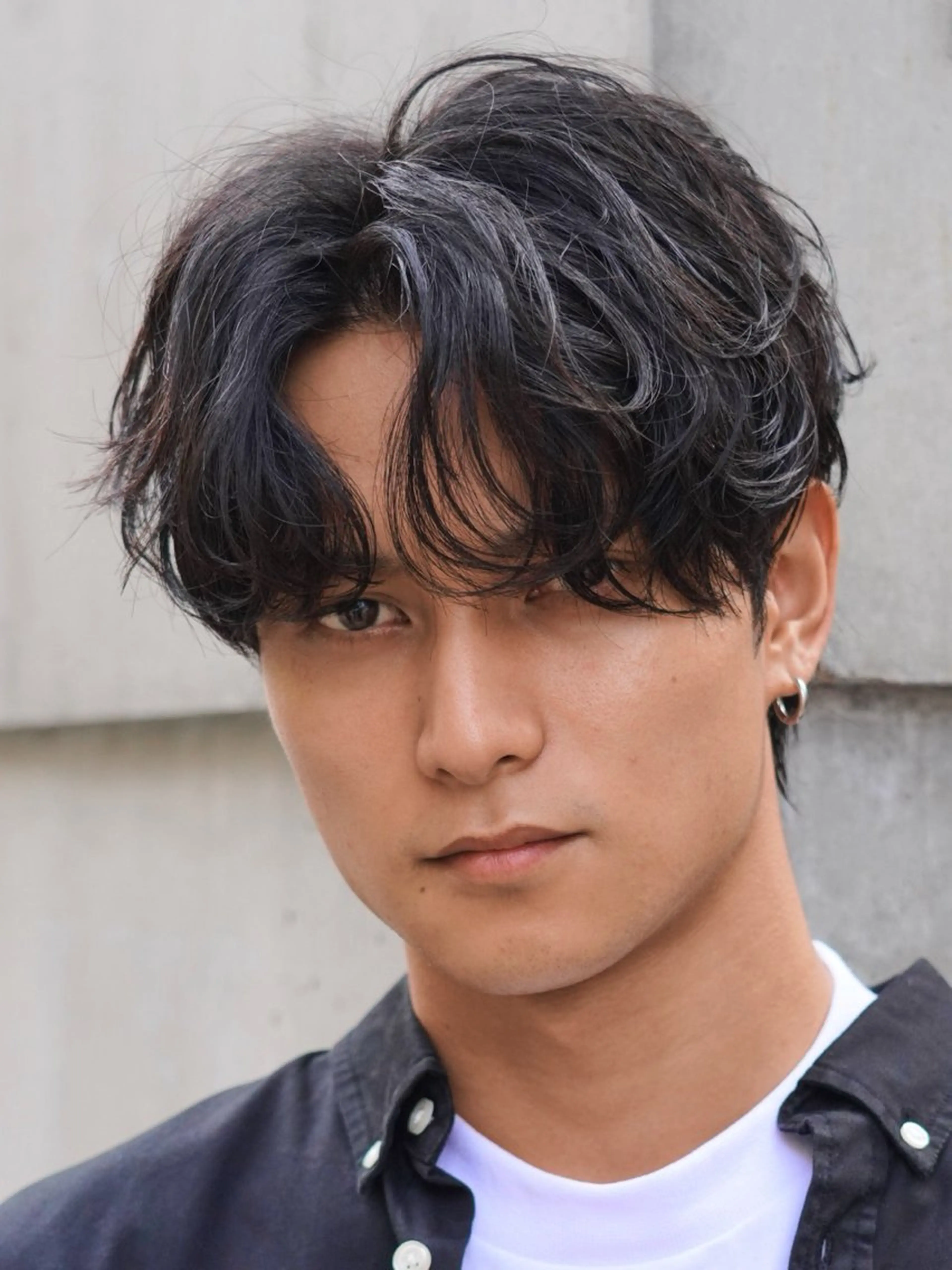 パーマ メンズ メンズパーマ ニュアンスパーマ パーマ 原宿 フェザーパーマ fifth イノウエのヘアスタイル