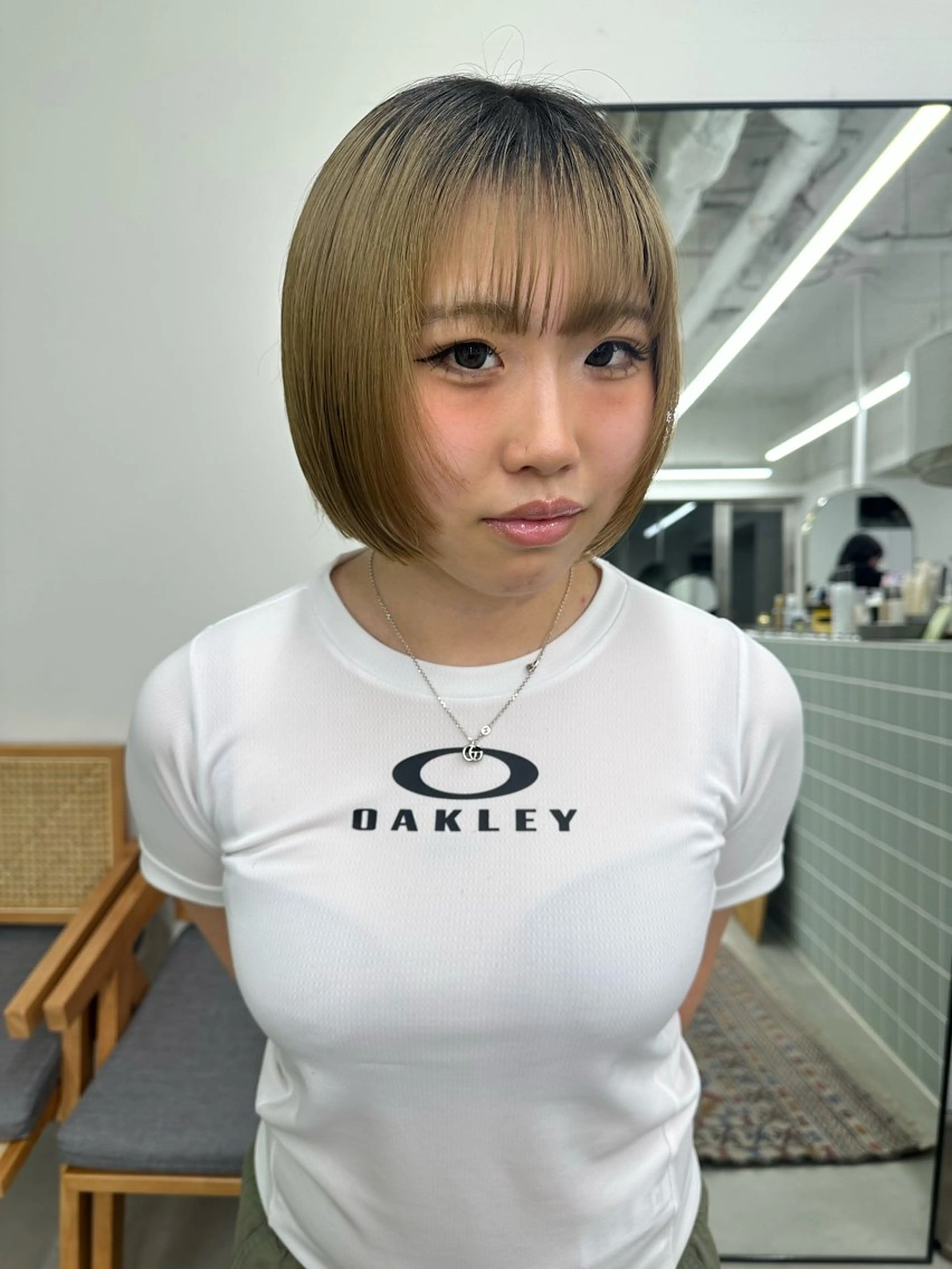 ボブカットの写真