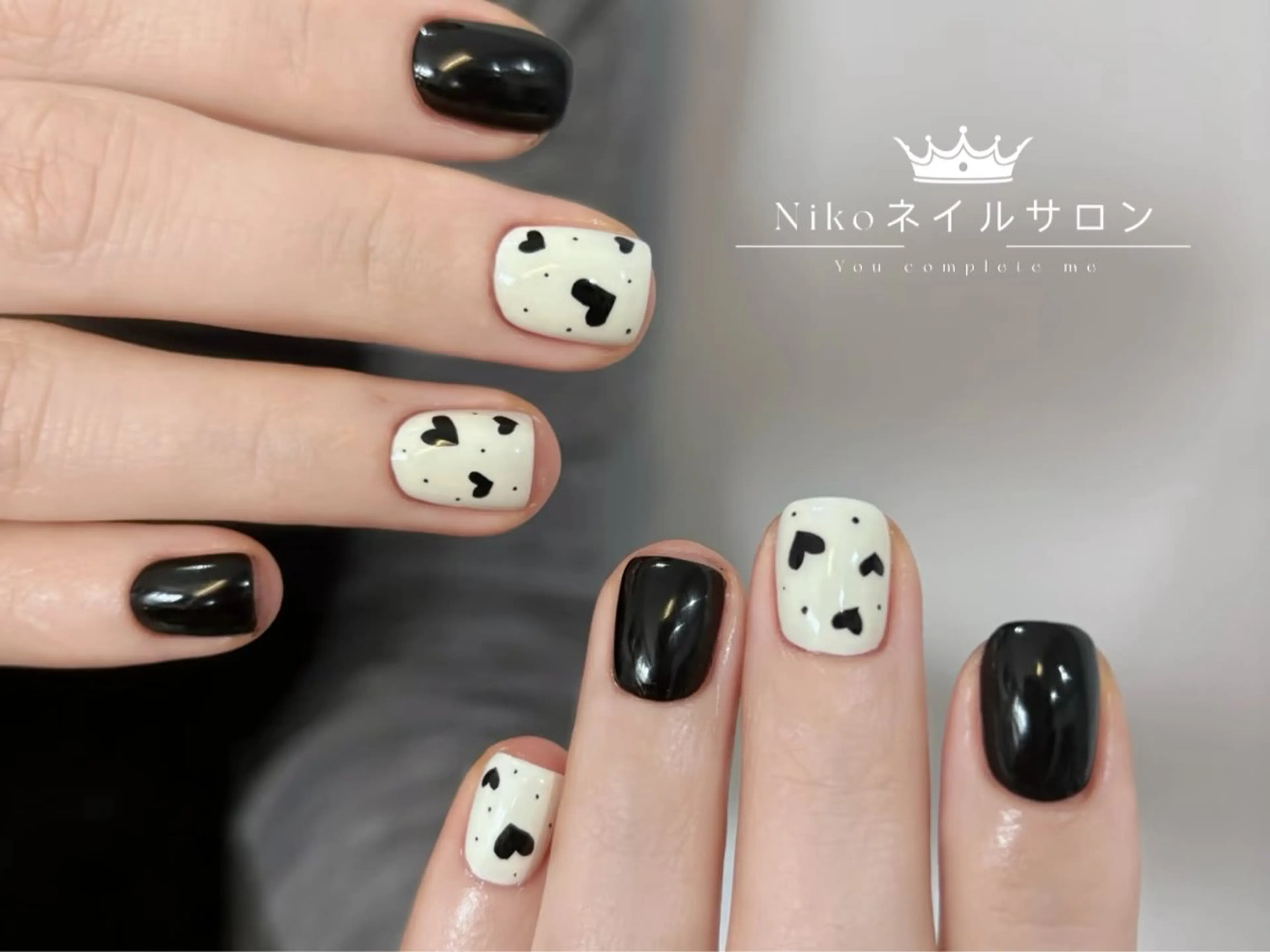 ネイル チークネイル フットネイル フレンチネイル ジェルネイル ガラスフレンチ Nikosalon rikoのネイルデザイン
